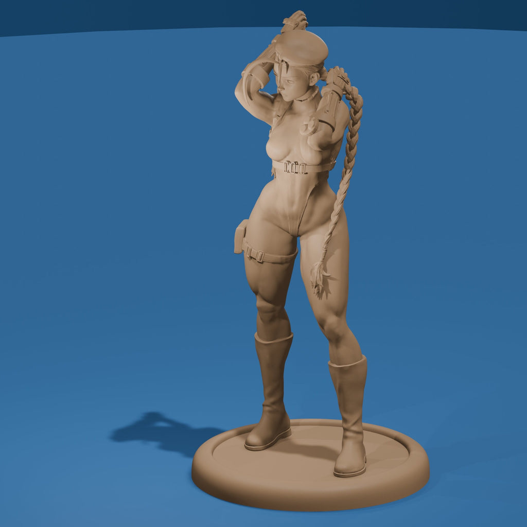 Cammy Sexy Fighting Girl / Warrior Woman Figure