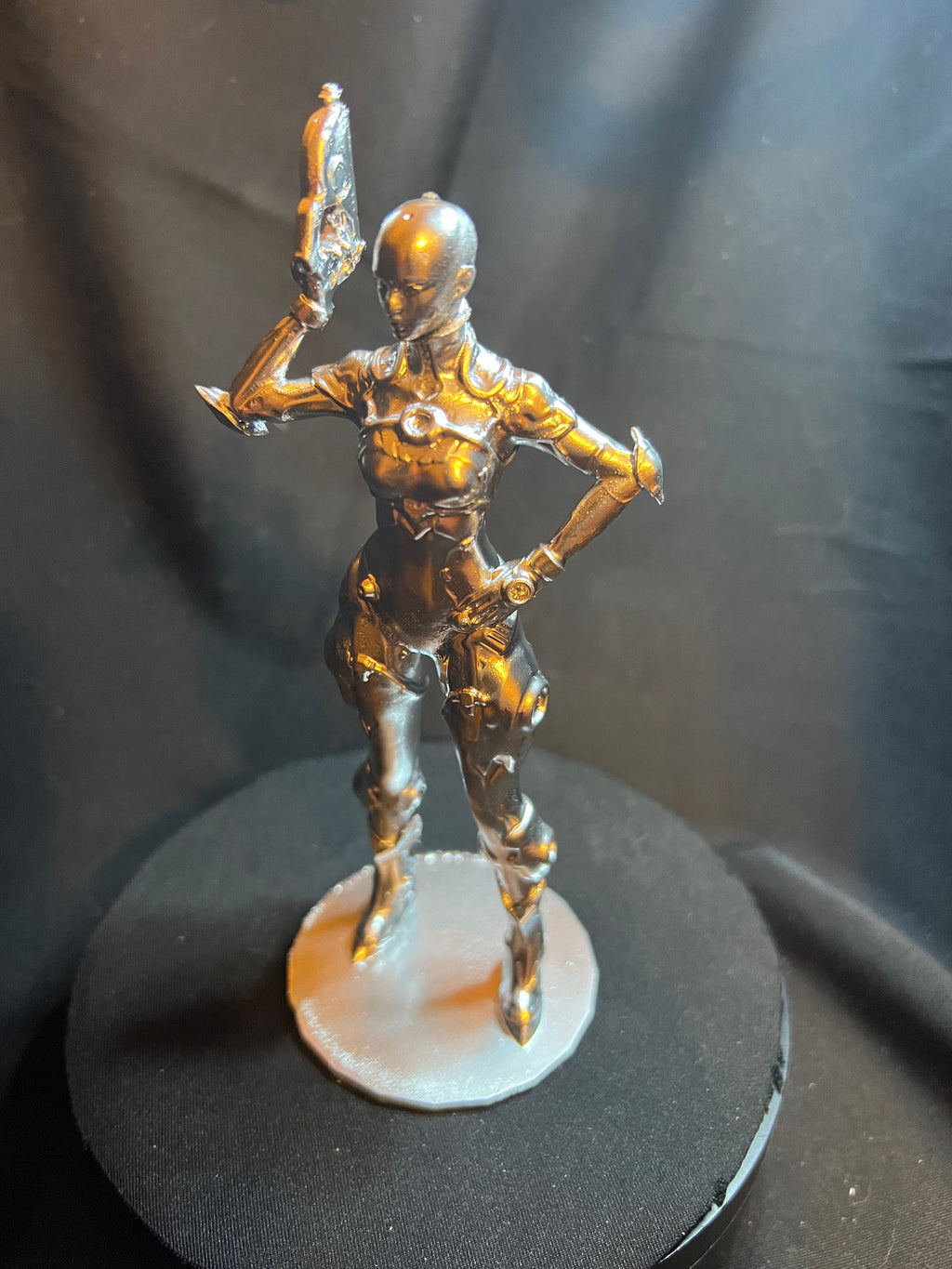 Sci-fi Bunny Figure / Video Game Character