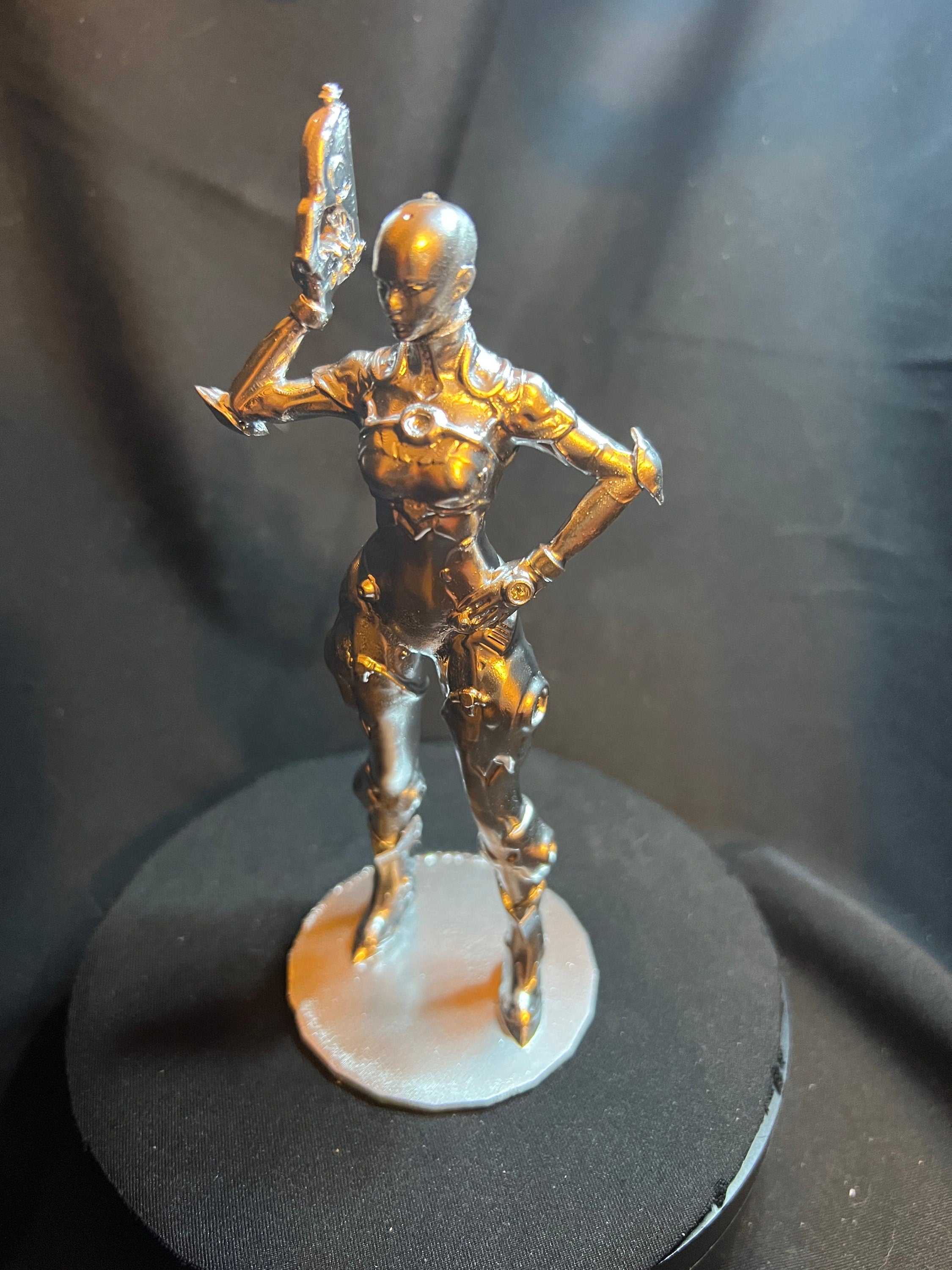 Sci-fi Bunny Figure / Video Game Character