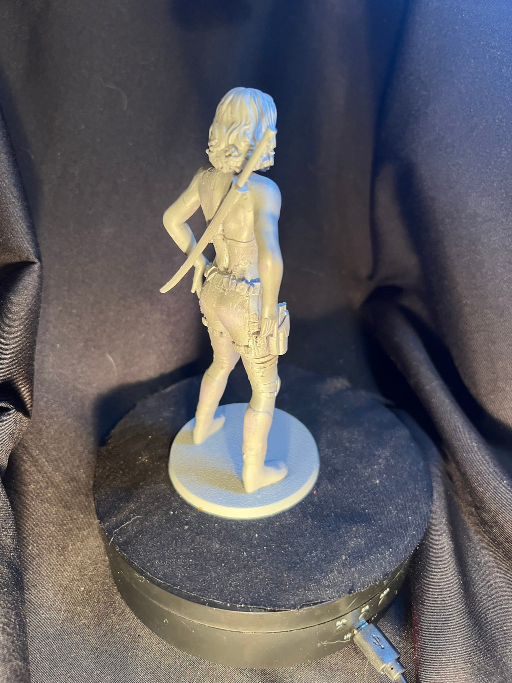 Modern Ninja Woman Figurine