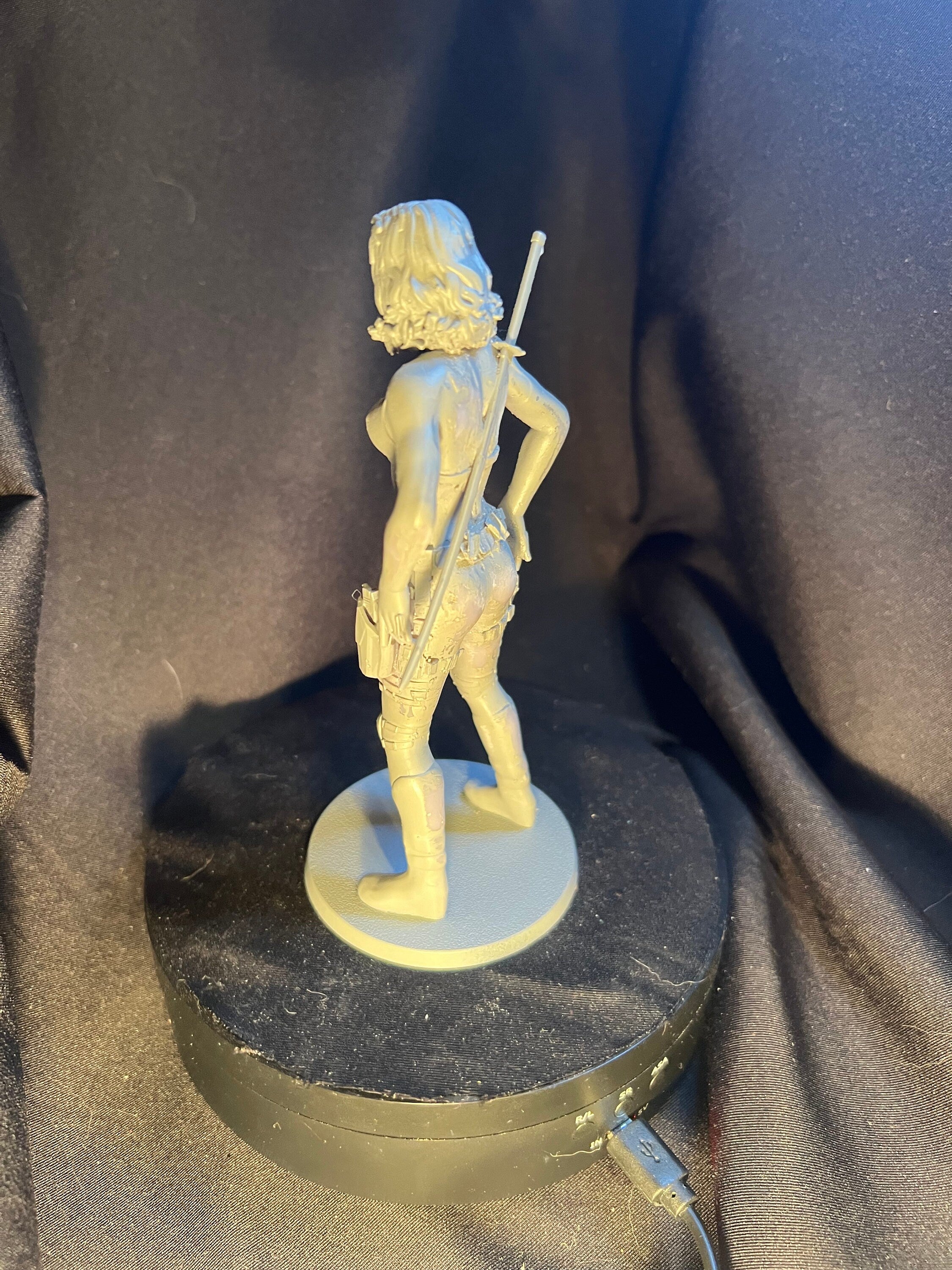 Modern Ninja Woman Figurine