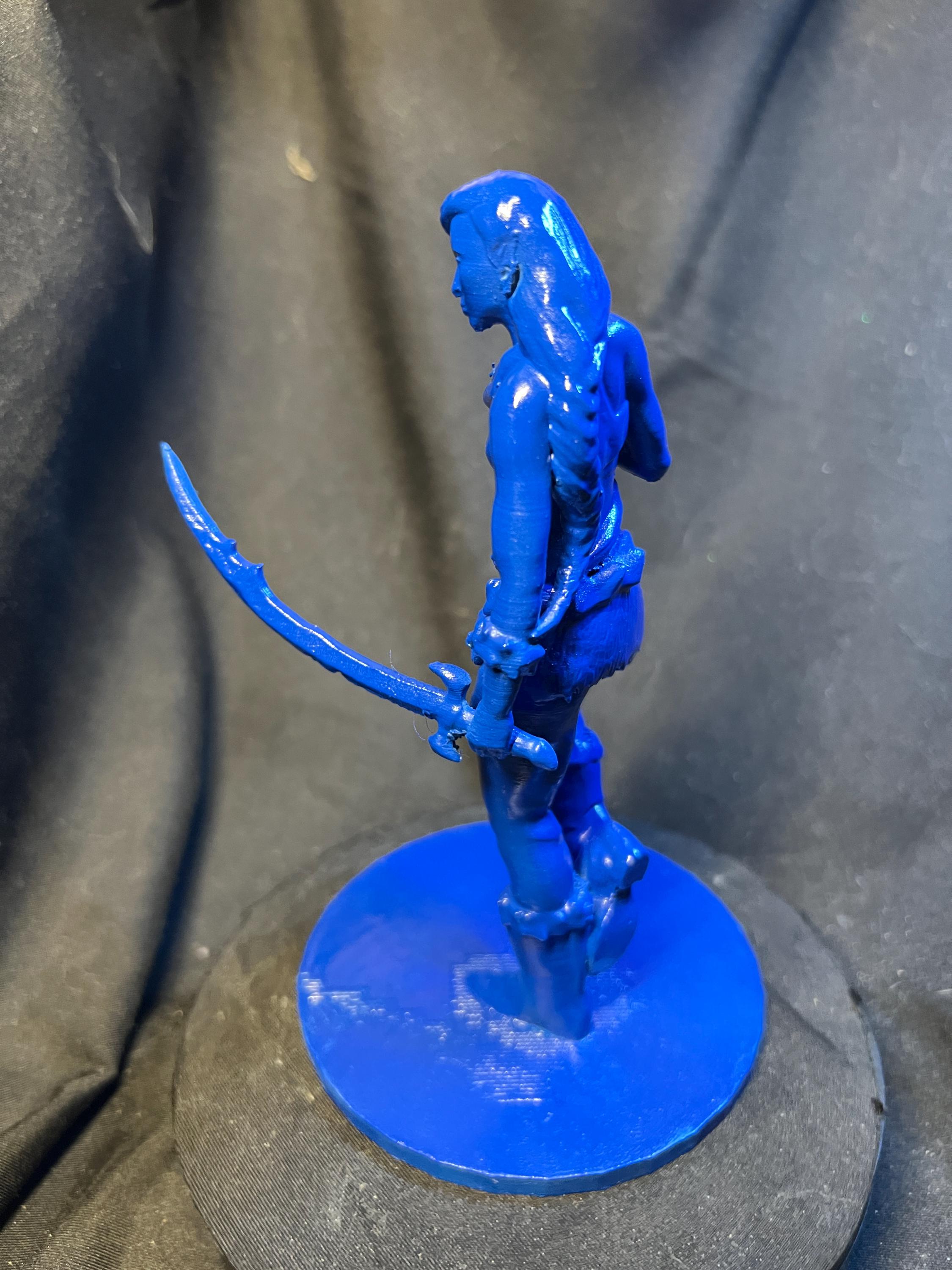 Wood Elf Scout with Sword – Agile Forest Warrior Figure