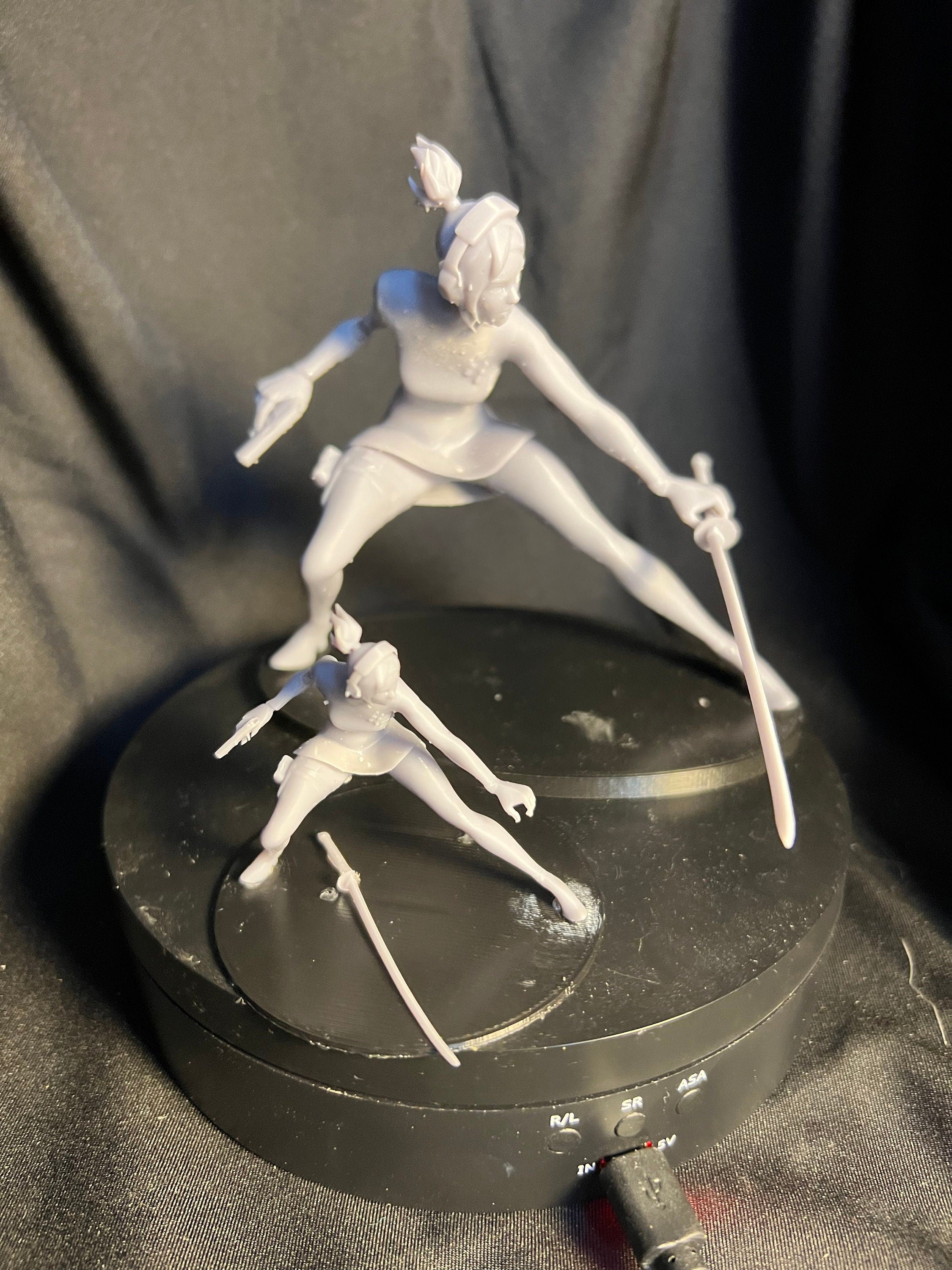 Cyborg Ninja Woman / Future Fantasy Warrior Figure