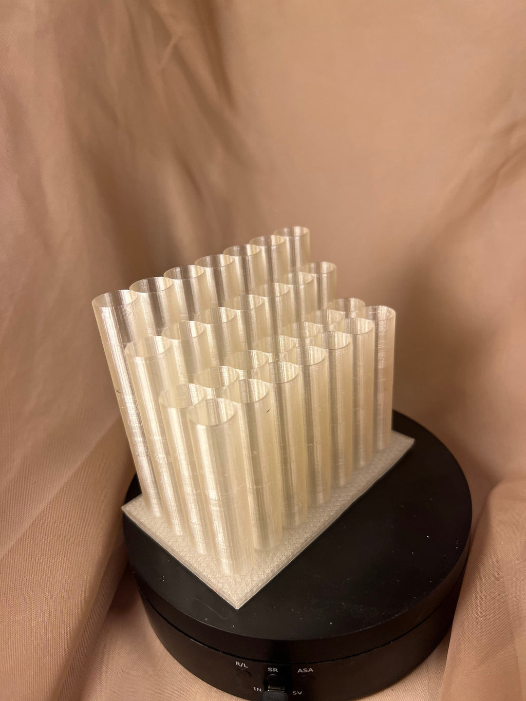Tubular Brush Holder / Pencil Desktop Holder