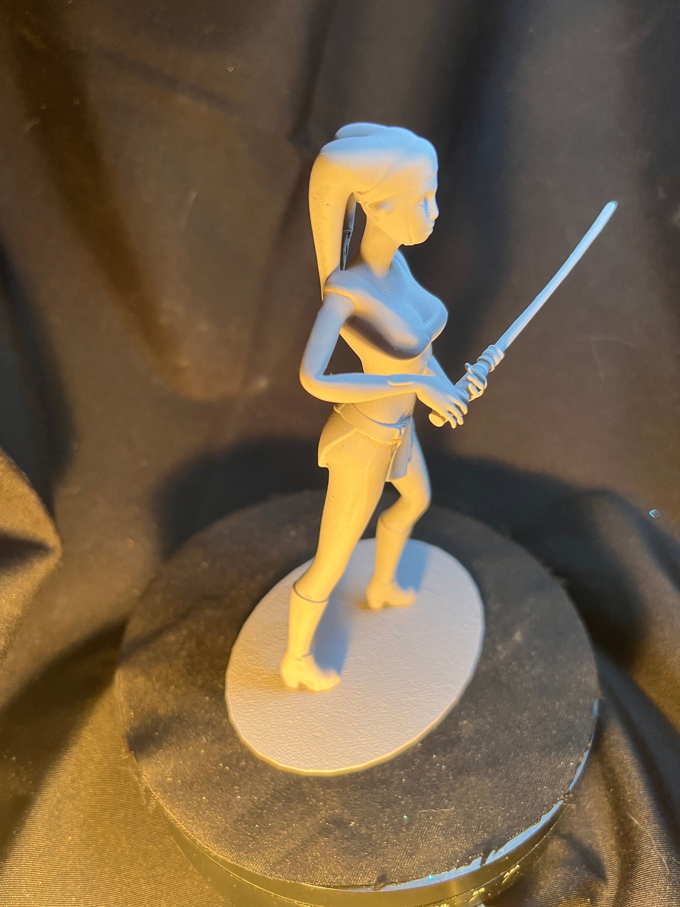 Sexy Alien Warrior Female / Space Wizard Figure Aayla