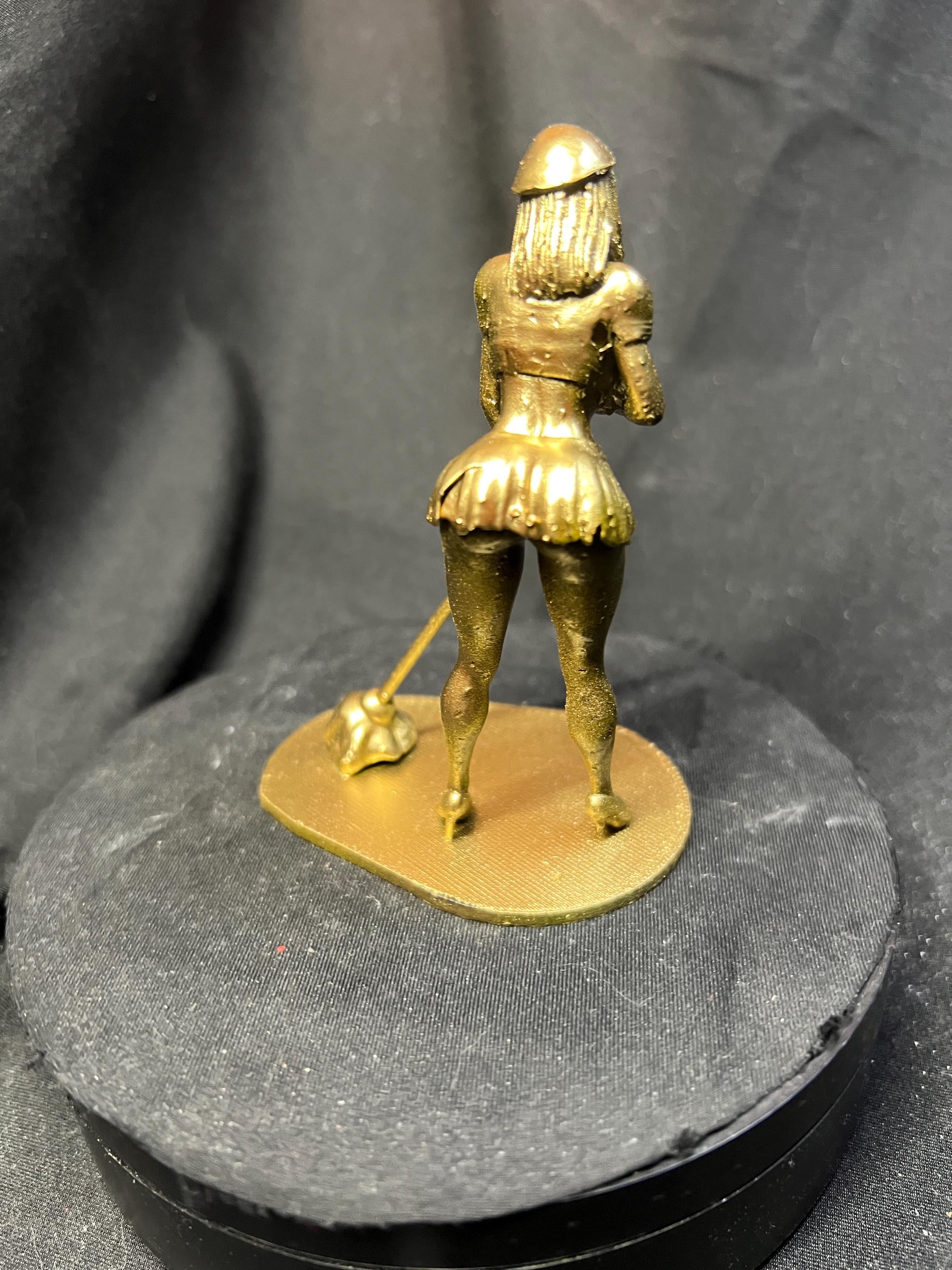 Sexy Sailor Girl Mopping the Deck Collectible Figure