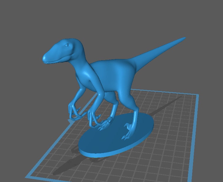 Velociraptor Figure, Dinosaur Pencil Holder