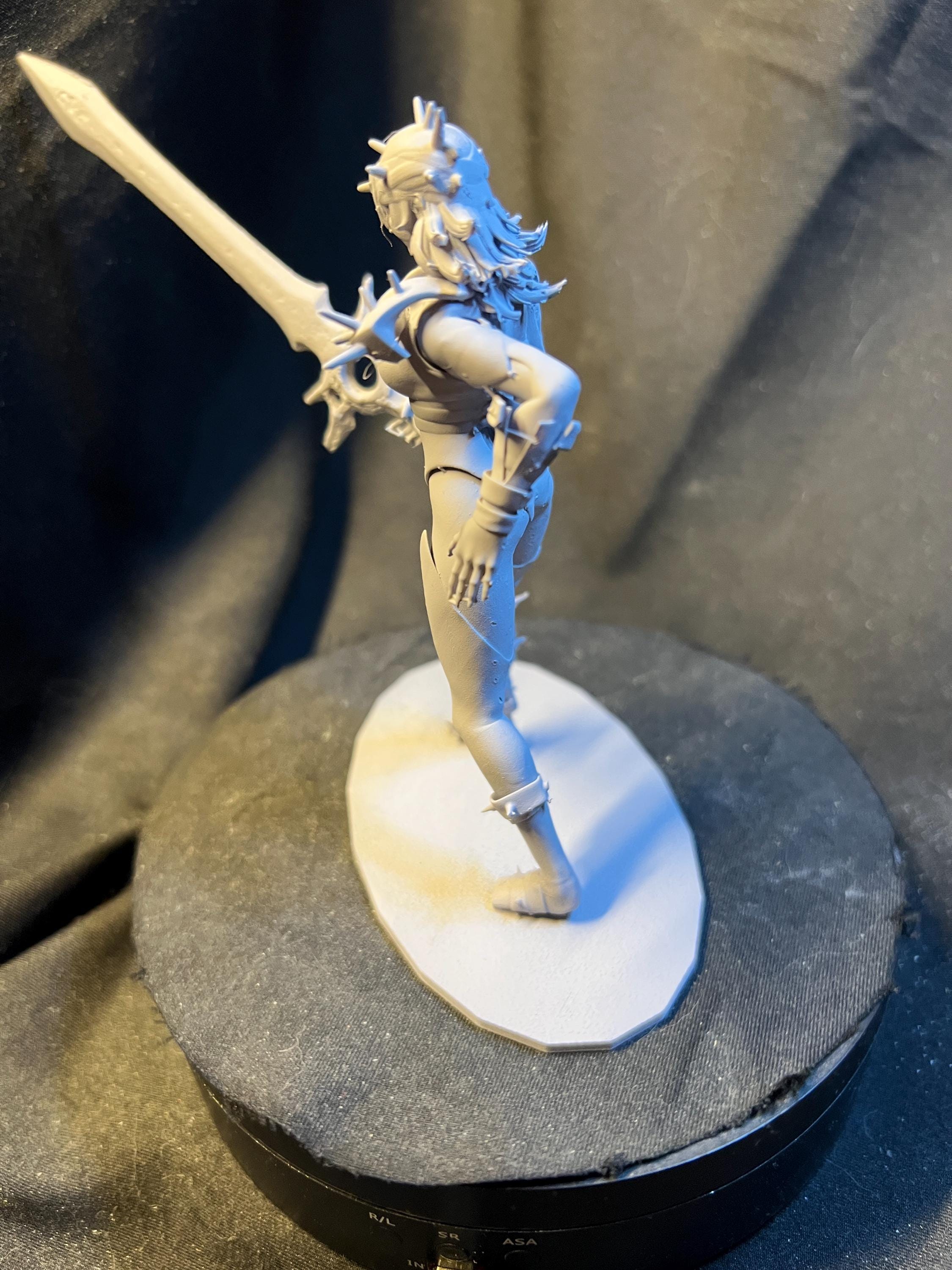Warrior Woman with Havok Armor