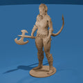 Karlach from Baldurs Gate 3 Figure /  Tiefling Barbarian Figurine