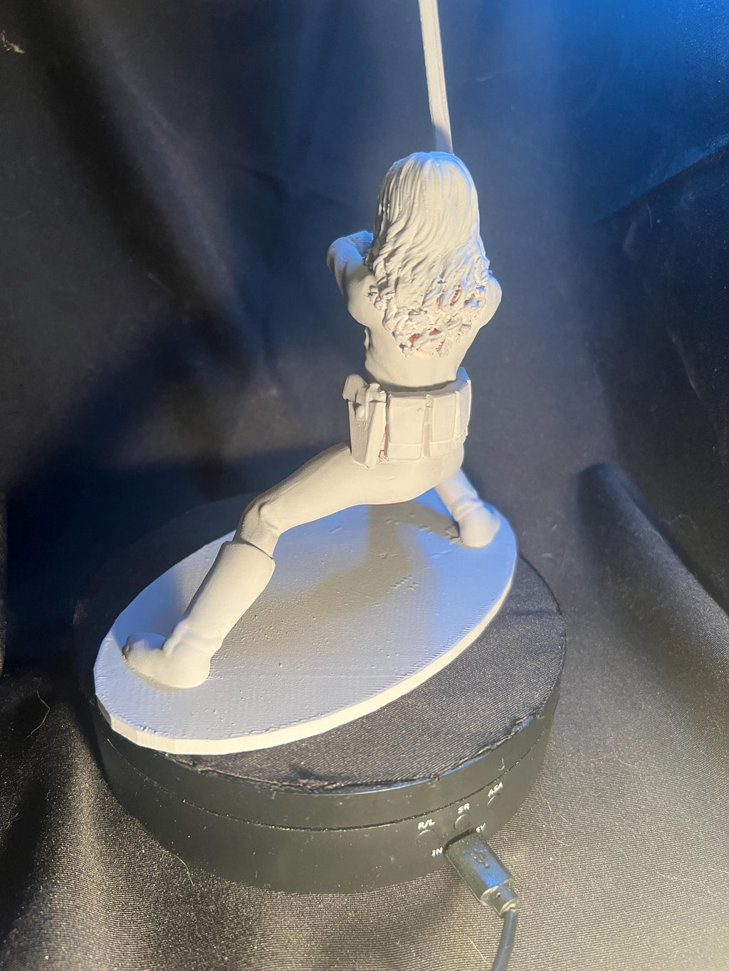 Modern Ninja Model / Warrior Woman Figurine