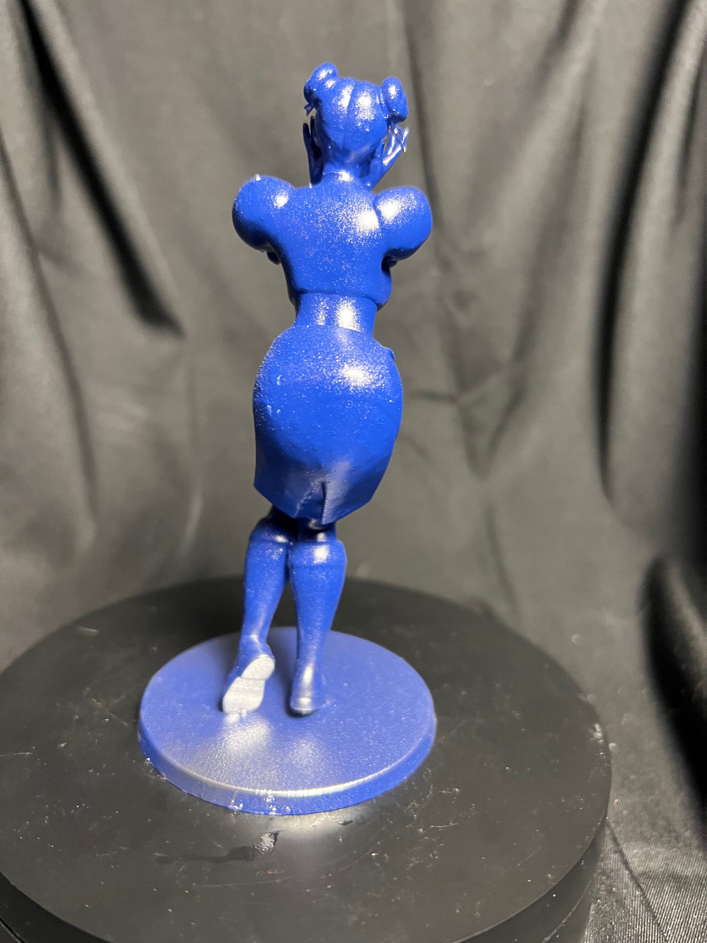 Chun-Li Figurine: 5" Unpainted Street Fighter Miniature