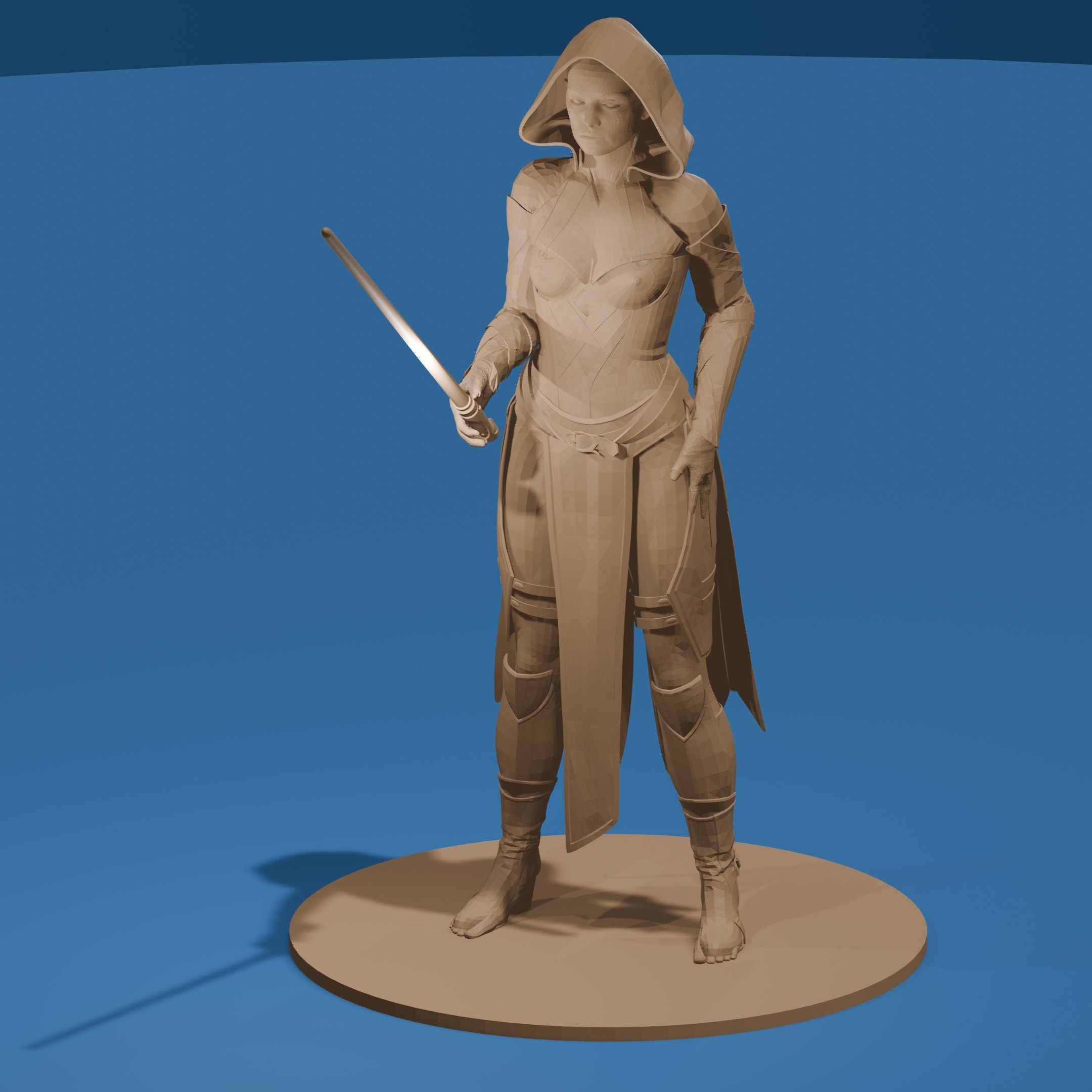 Evil Space Wizard Female / Sexy Science Fiction Female Figure
