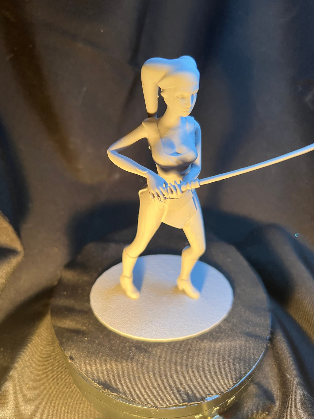 Sexy Alien Warrior Female / Space Wizard Figure Aayla