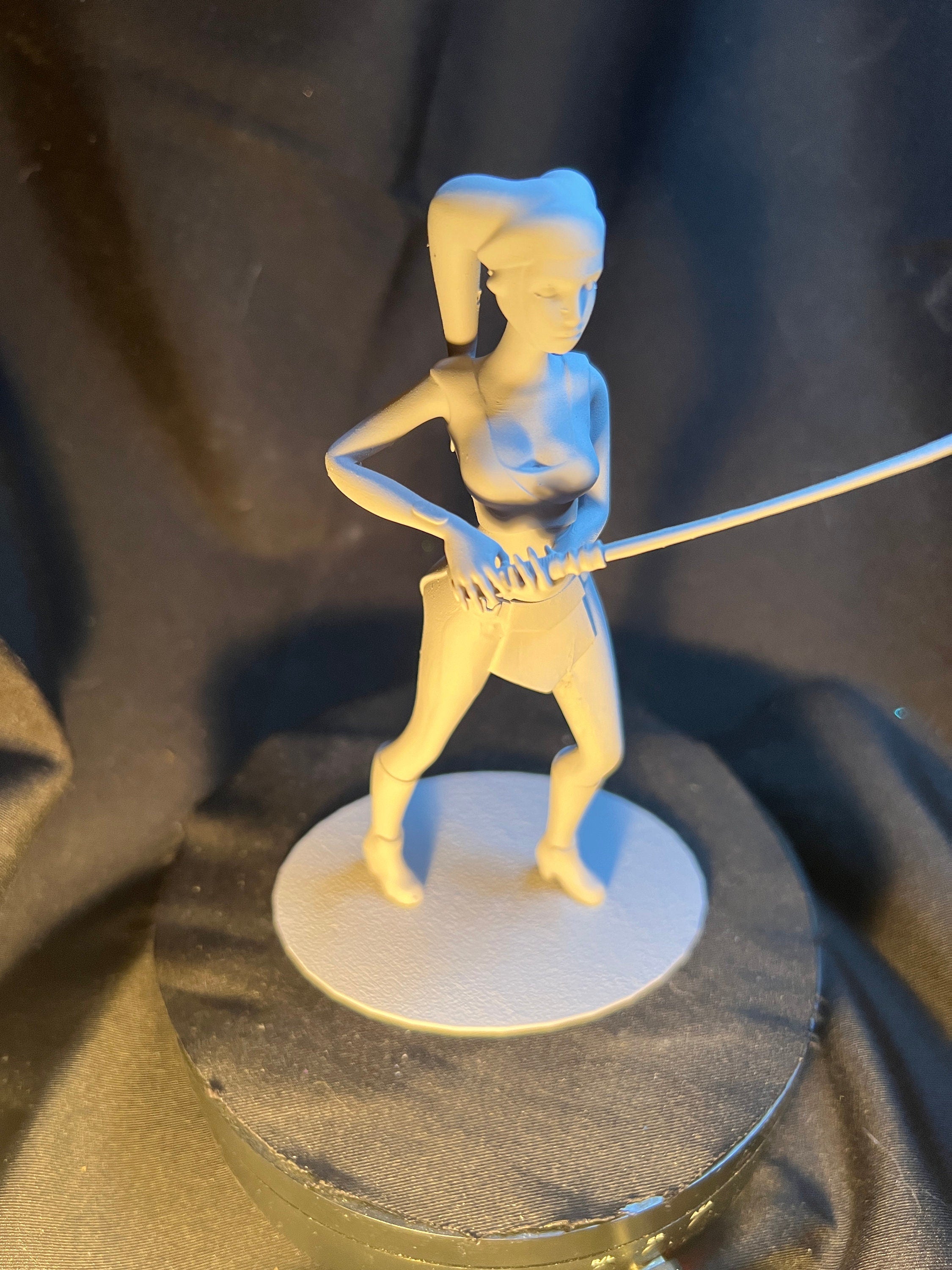 Sexy Alien Warrior Female / Space Wizard Figure Aayla
