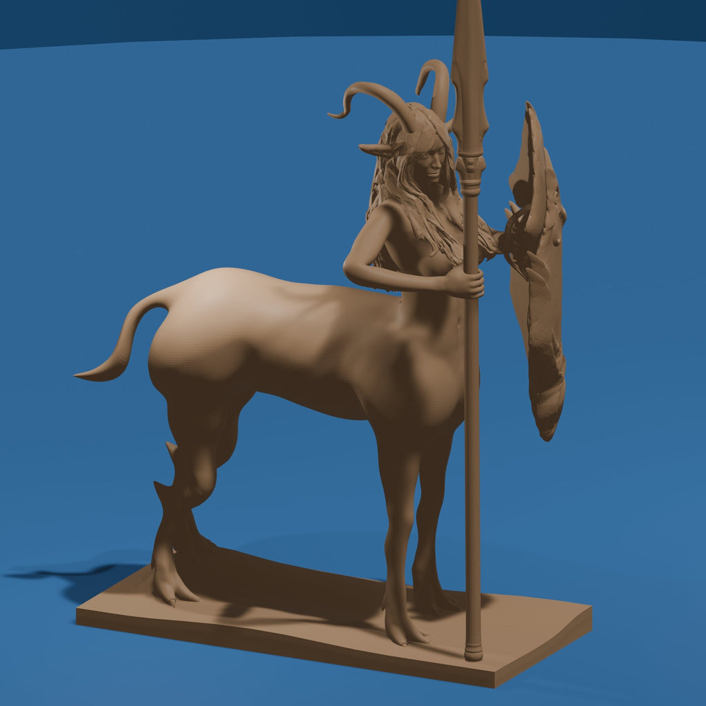 Fantasy Centaur Guard /Female Centaur Figure