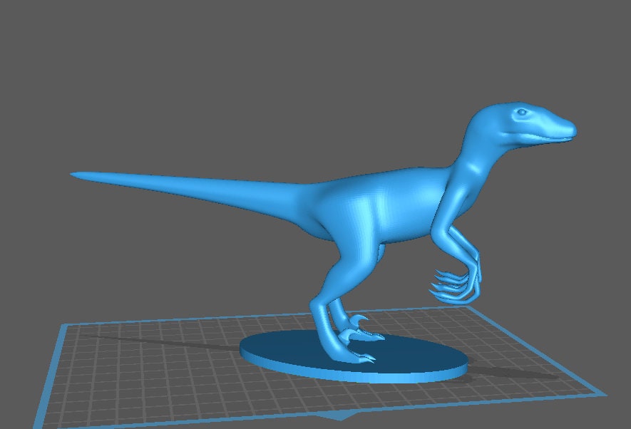Velociraptor Figure, Dinosaur Pencil Holder