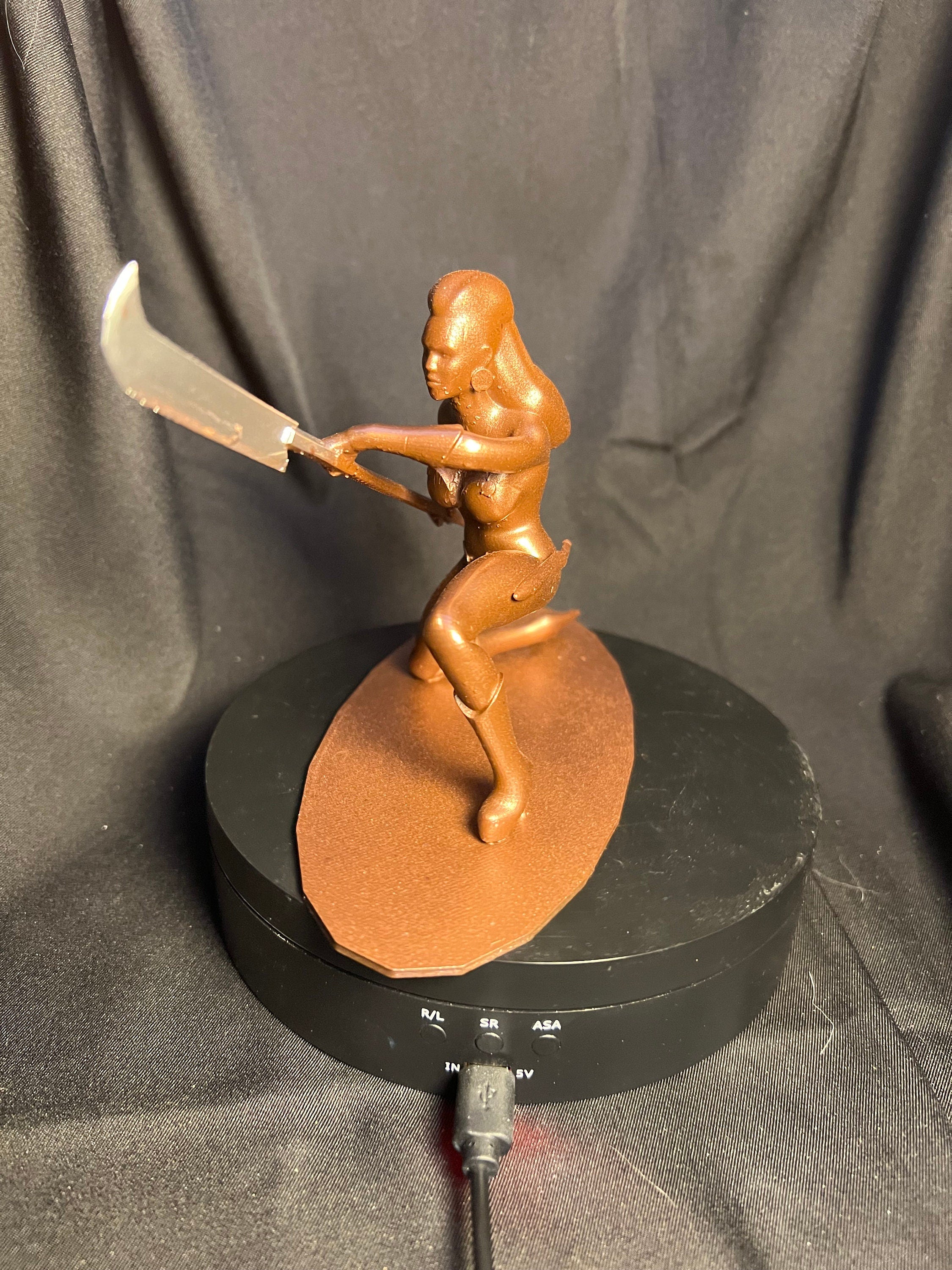 Warrior Woman with a Spear Figure
