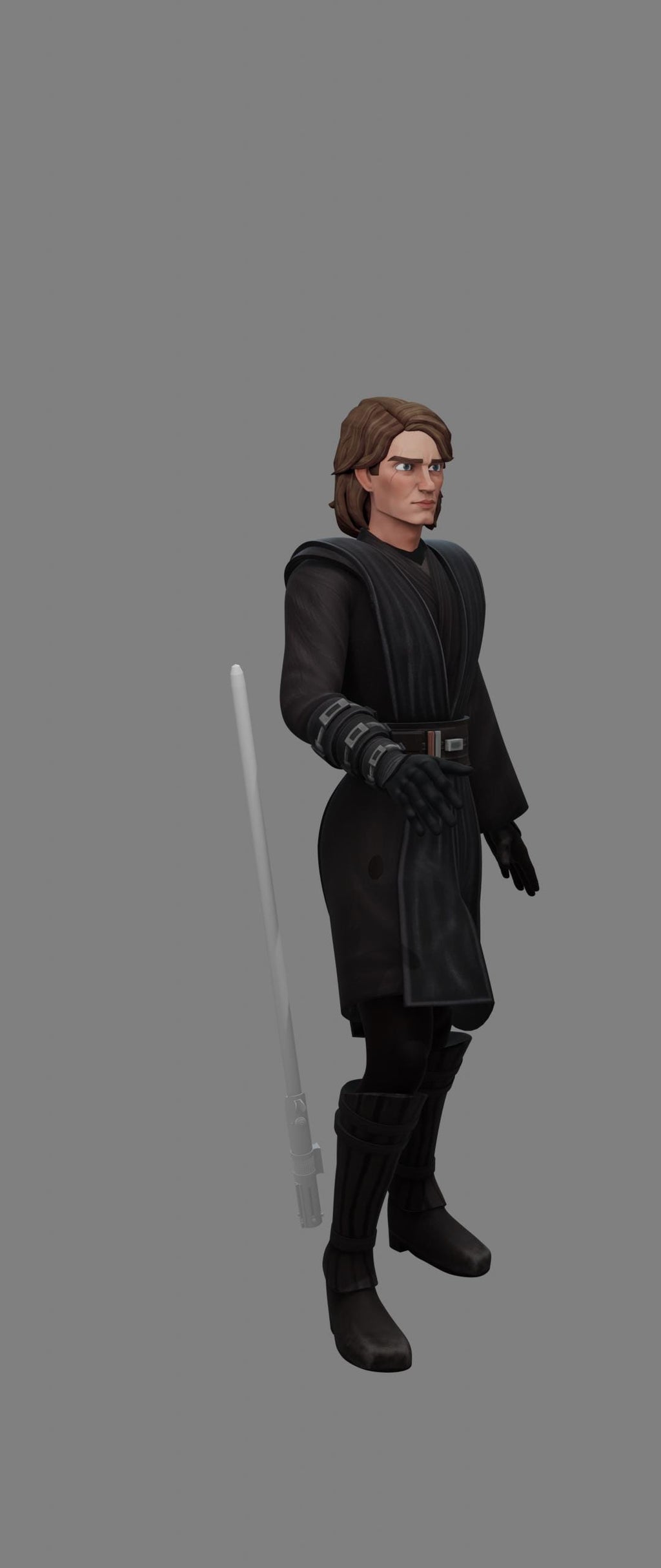Space Hero Anakin from an Animated Series