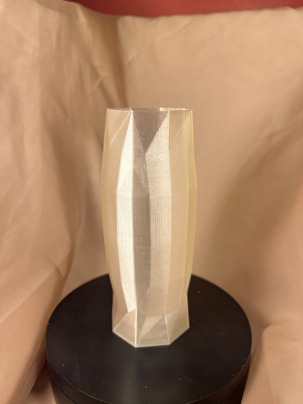 Faceted Vase Decorative Dry Flower & Pencil Holder