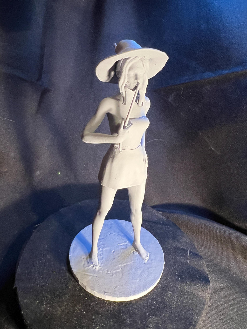 Seductive Witch with Wand
