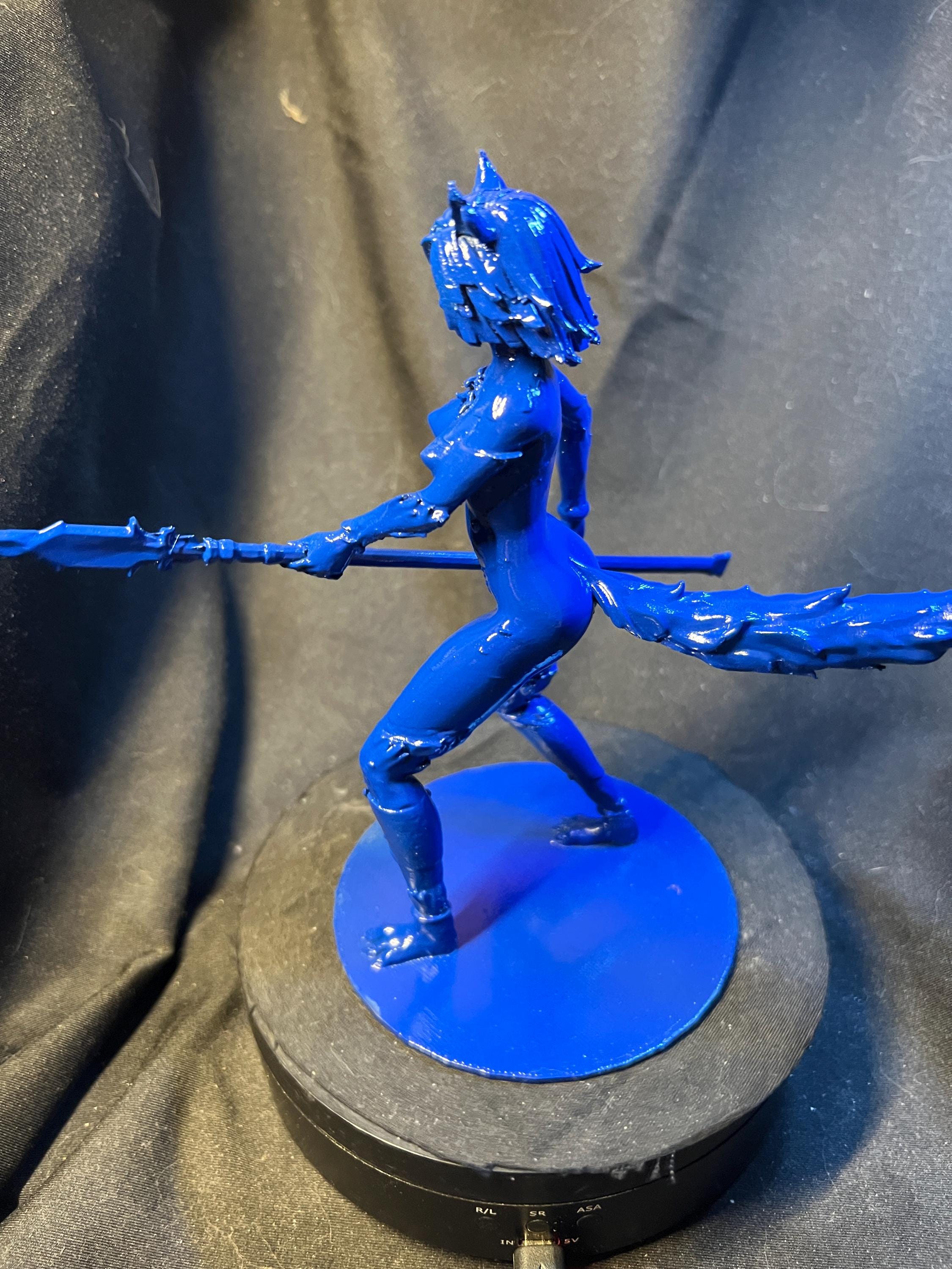 Fox Warrior Huntress with Spear – Fierce Fantasy Figure