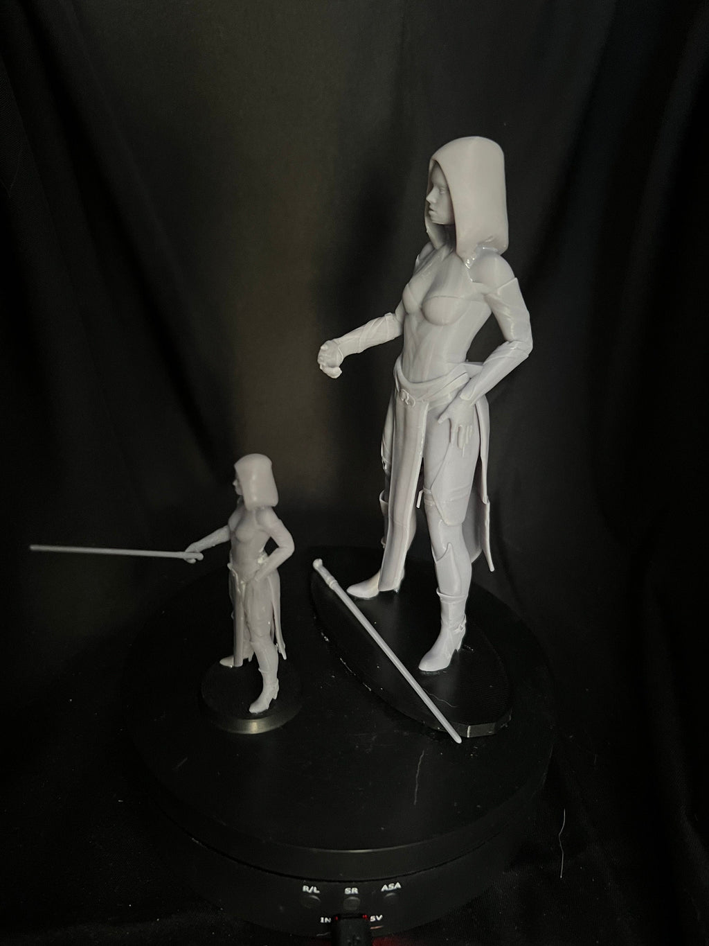 Evil Space Wizard Female / Sexy Science Fiction Female Figure