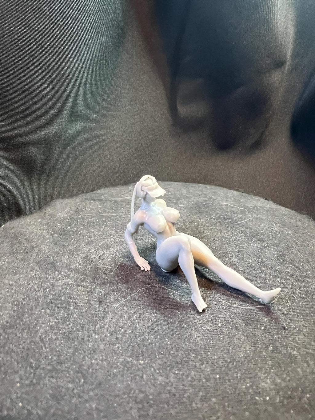 Curvy Nude Woman Loba Reclining