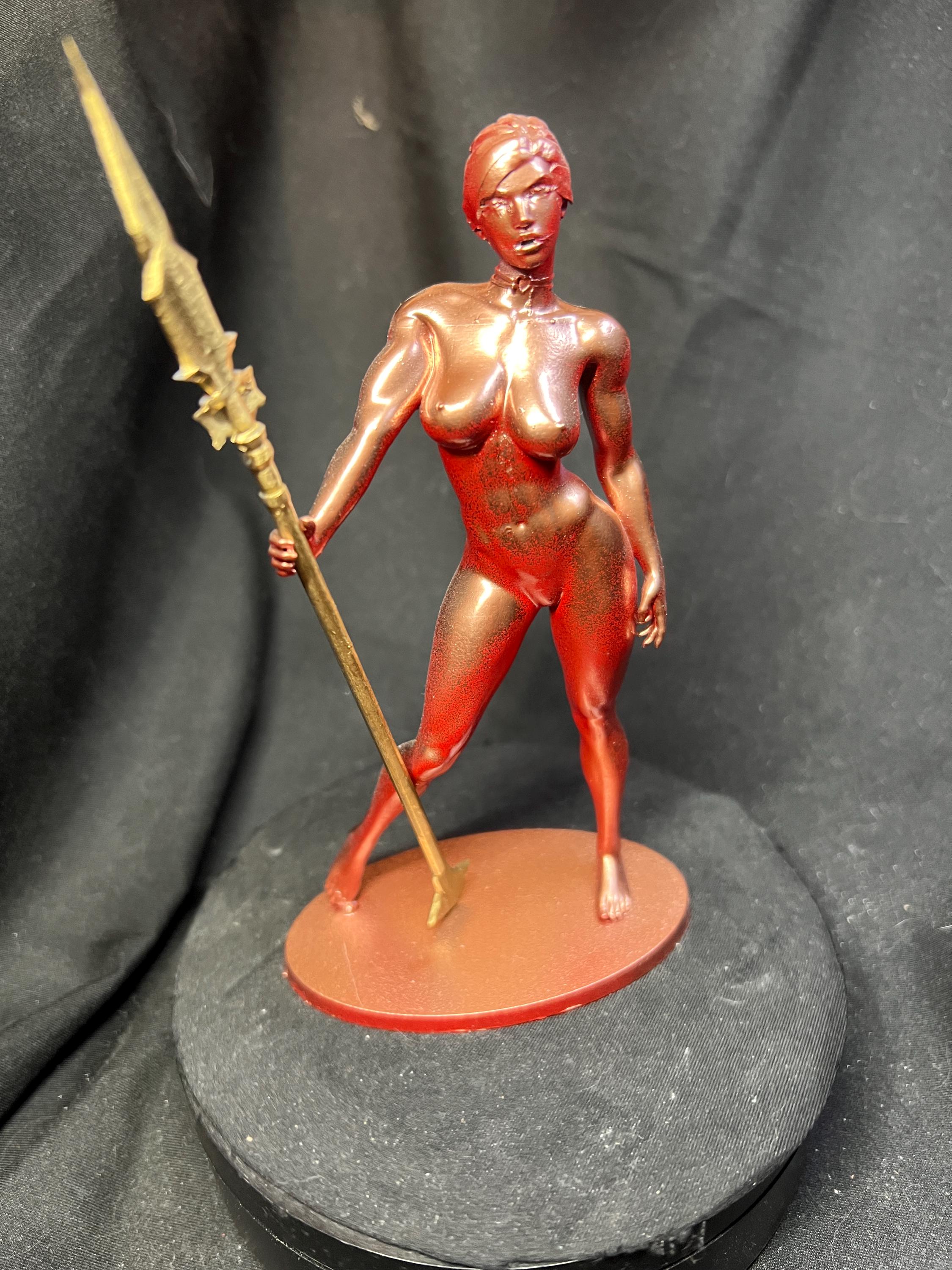 Enchantress of the Spear | Sexy Warrior Woman Model | NSFW Fantasy Figure
