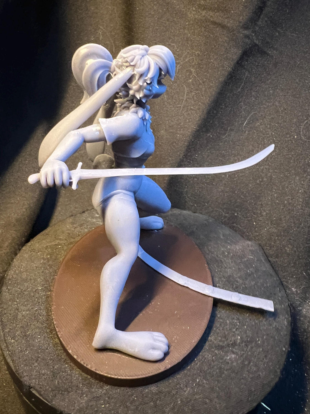 Rabbit Woman Toon with Shamshir figure (Lop)