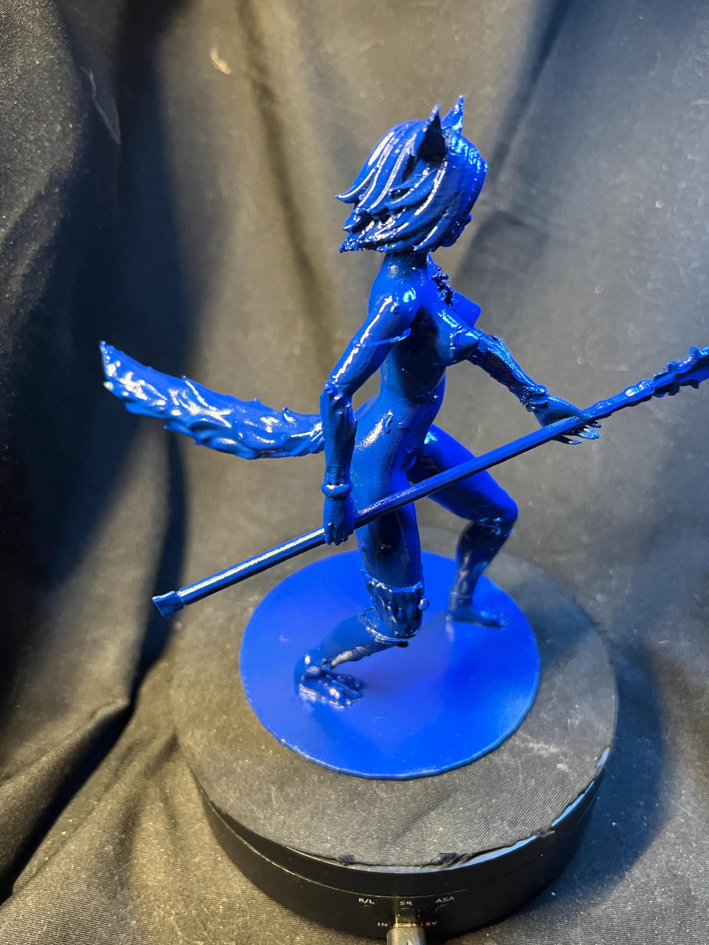 Fox Warrior Huntress with Spear – Fierce Fantasy Figure