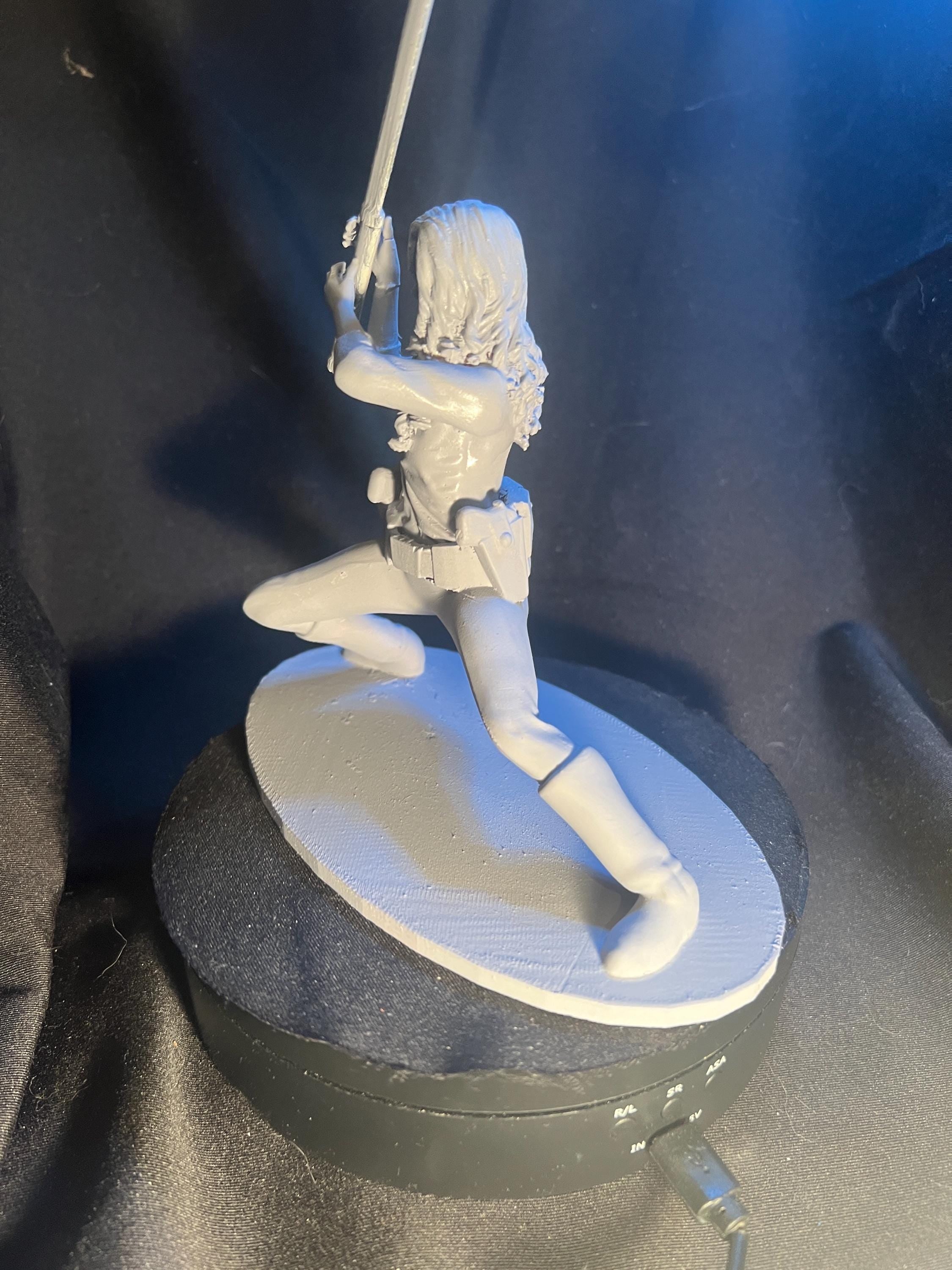 Modern Ninja Model / Warrior Woman Figurine