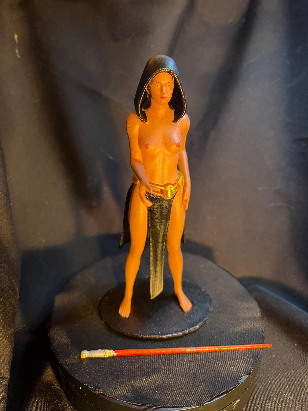 Evil Space Wizard / Science Fiction Female Nude Figure
