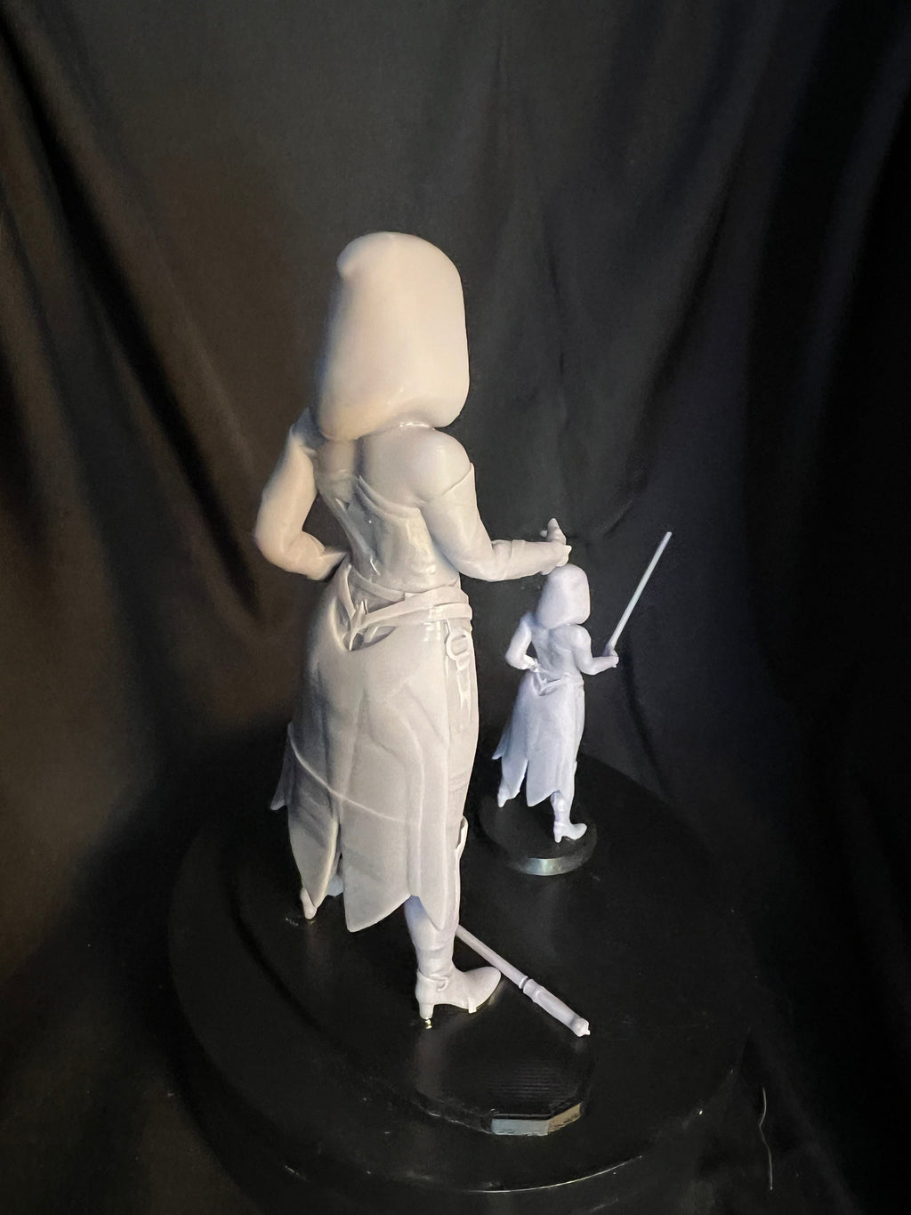 Evil Space Wizard Female / Sexy Science Fiction Female Figure