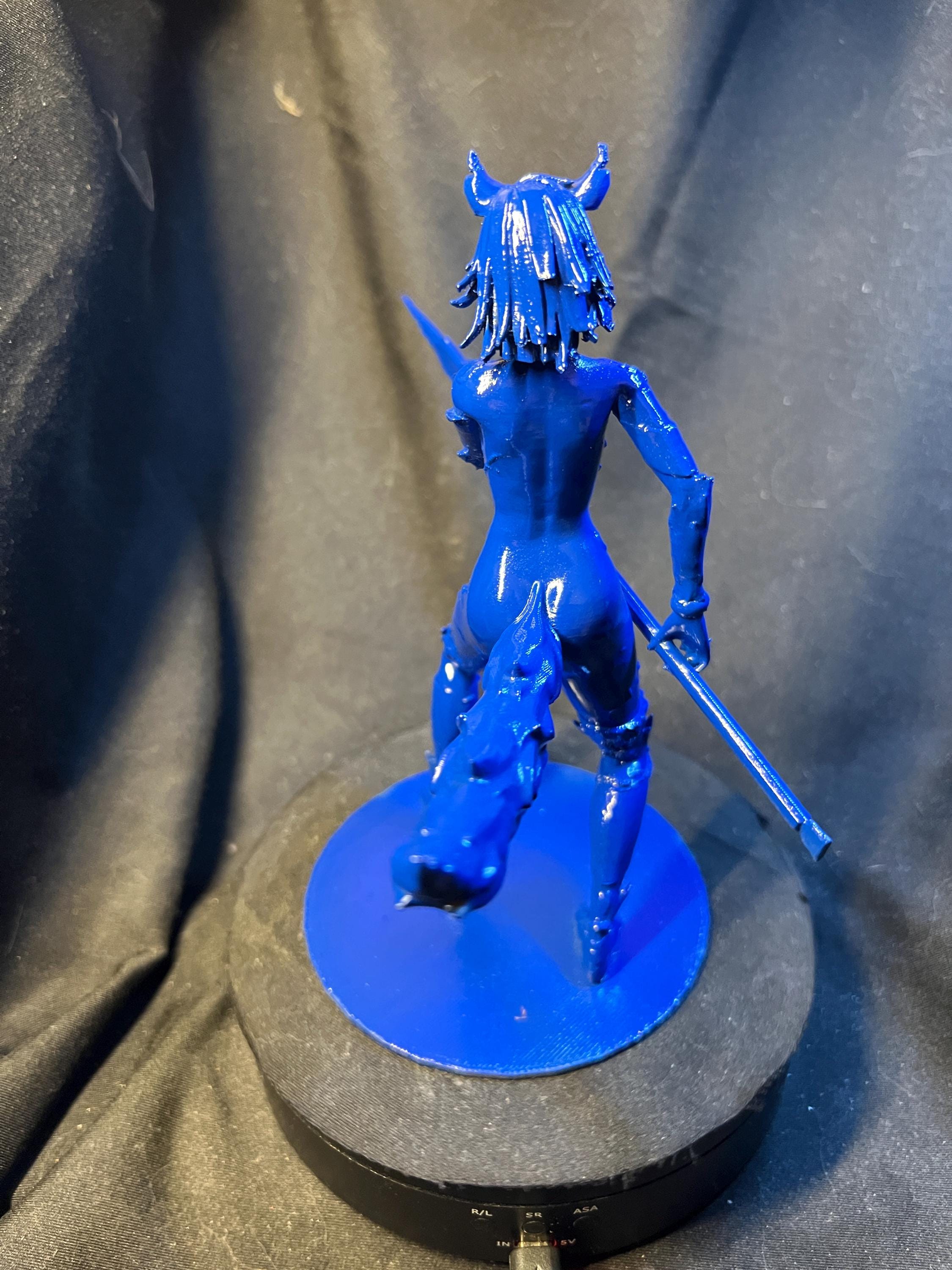Fox Warrior Huntress with Spear – Fierce Fantasy Figure