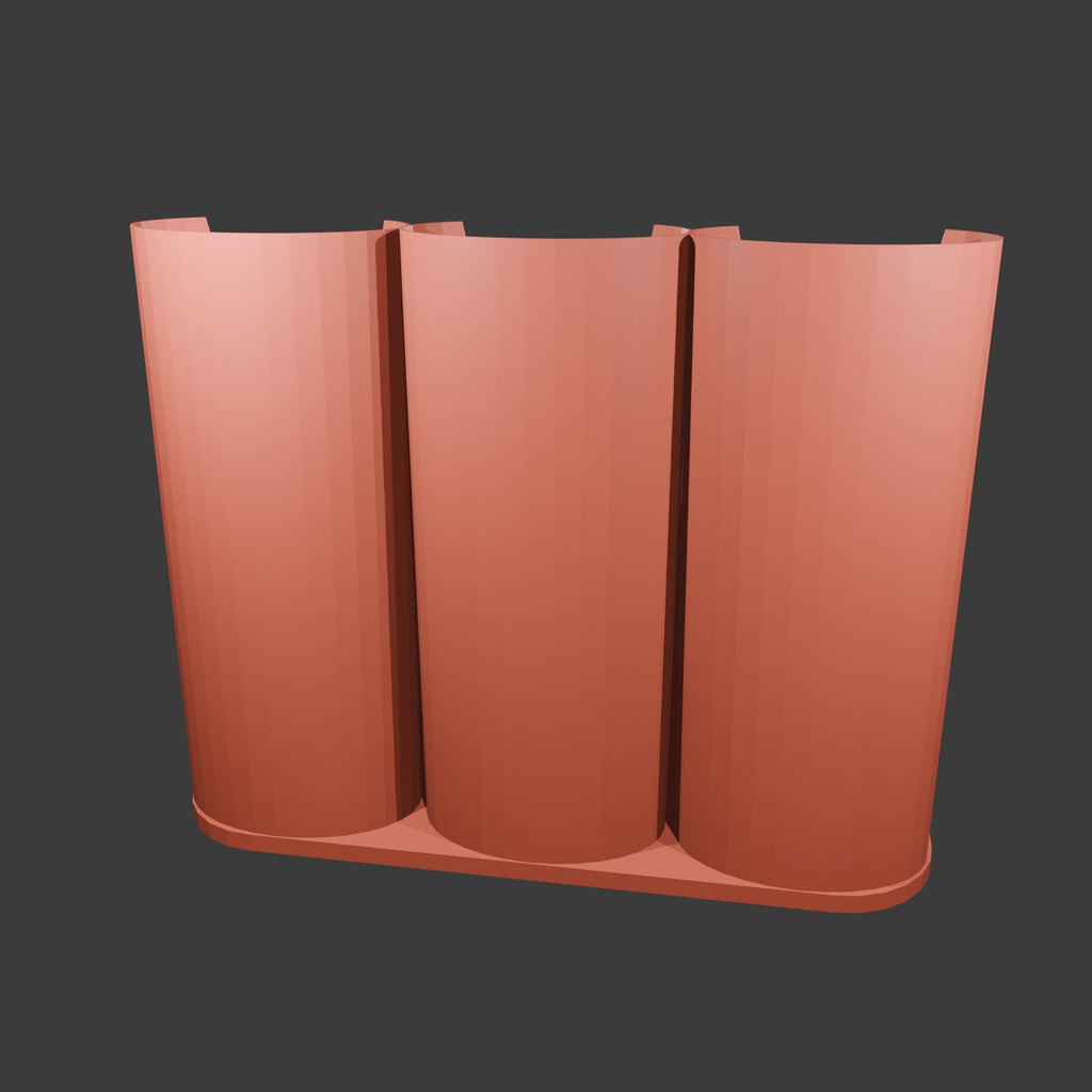 12 Slot Stepped Paint Tube Holder for  8.45 OZ / 250 ml Tubes