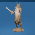 Sexy Knight – Sword and Shield Warrior Figure