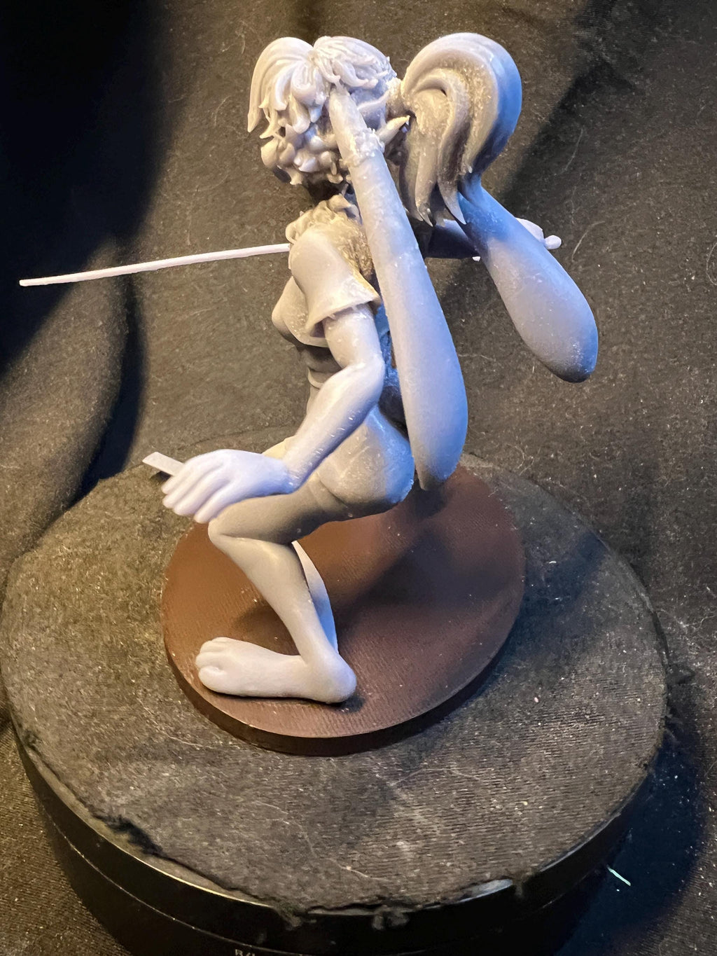 Rabbit Woman Toon with Shamshir figure (Lop)