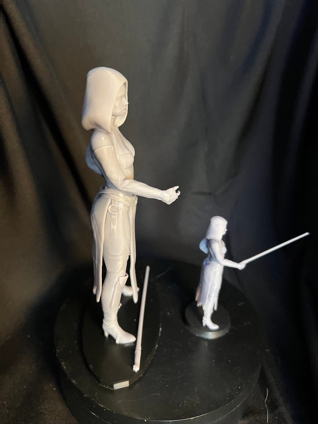 Evil Space Wizard Female / Sexy Science Fiction Female Figure