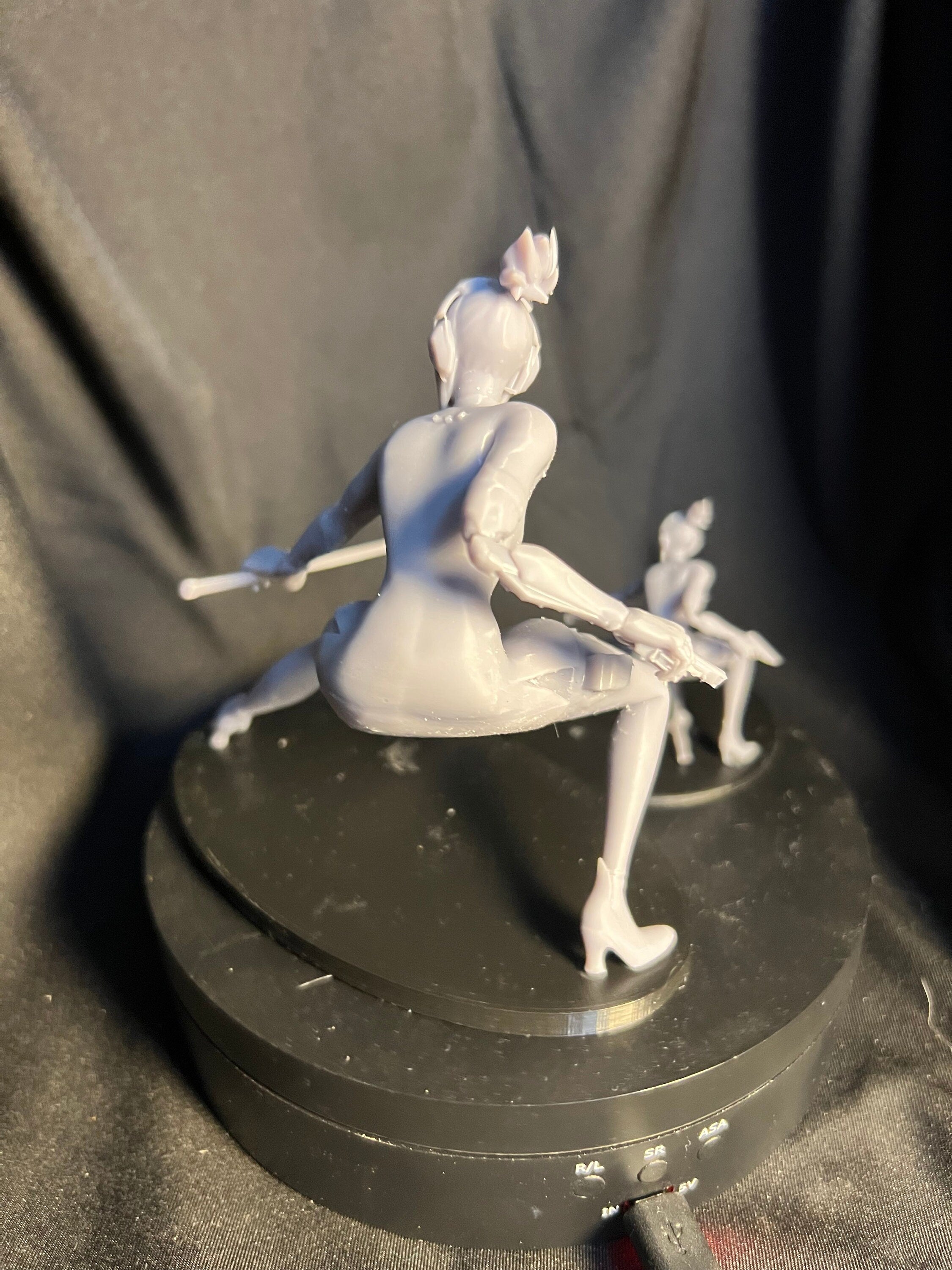 Cyborg Ninja Woman / Future Fantasy Warrior Figure