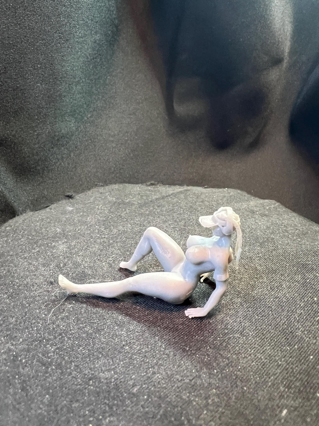 Curvy Nude Woman Loba Reclining