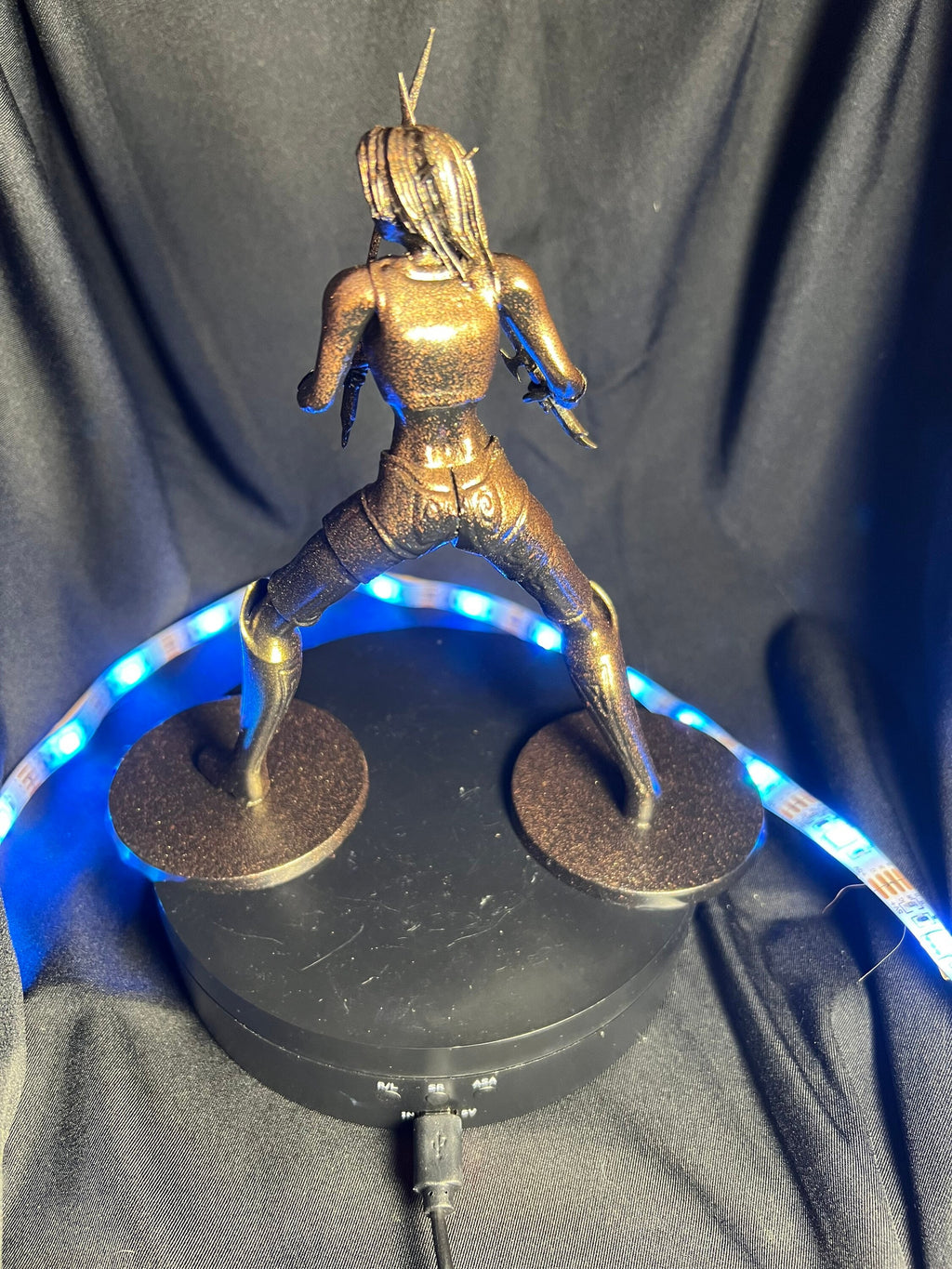 Dark Elf Warrior / Fantasy Elf Woman Figure