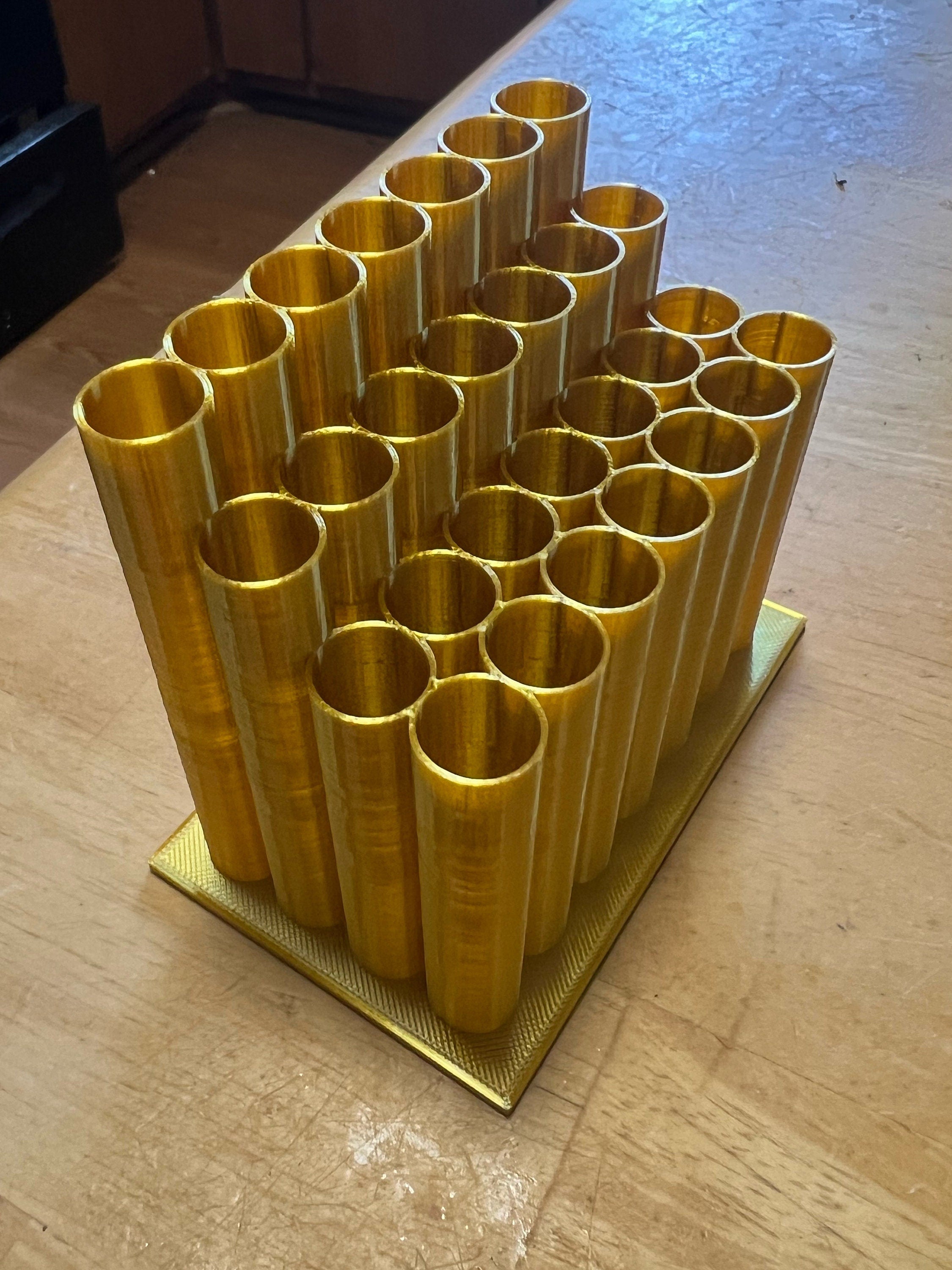 Tubular Brush Holder / Pencil Desktop Holder