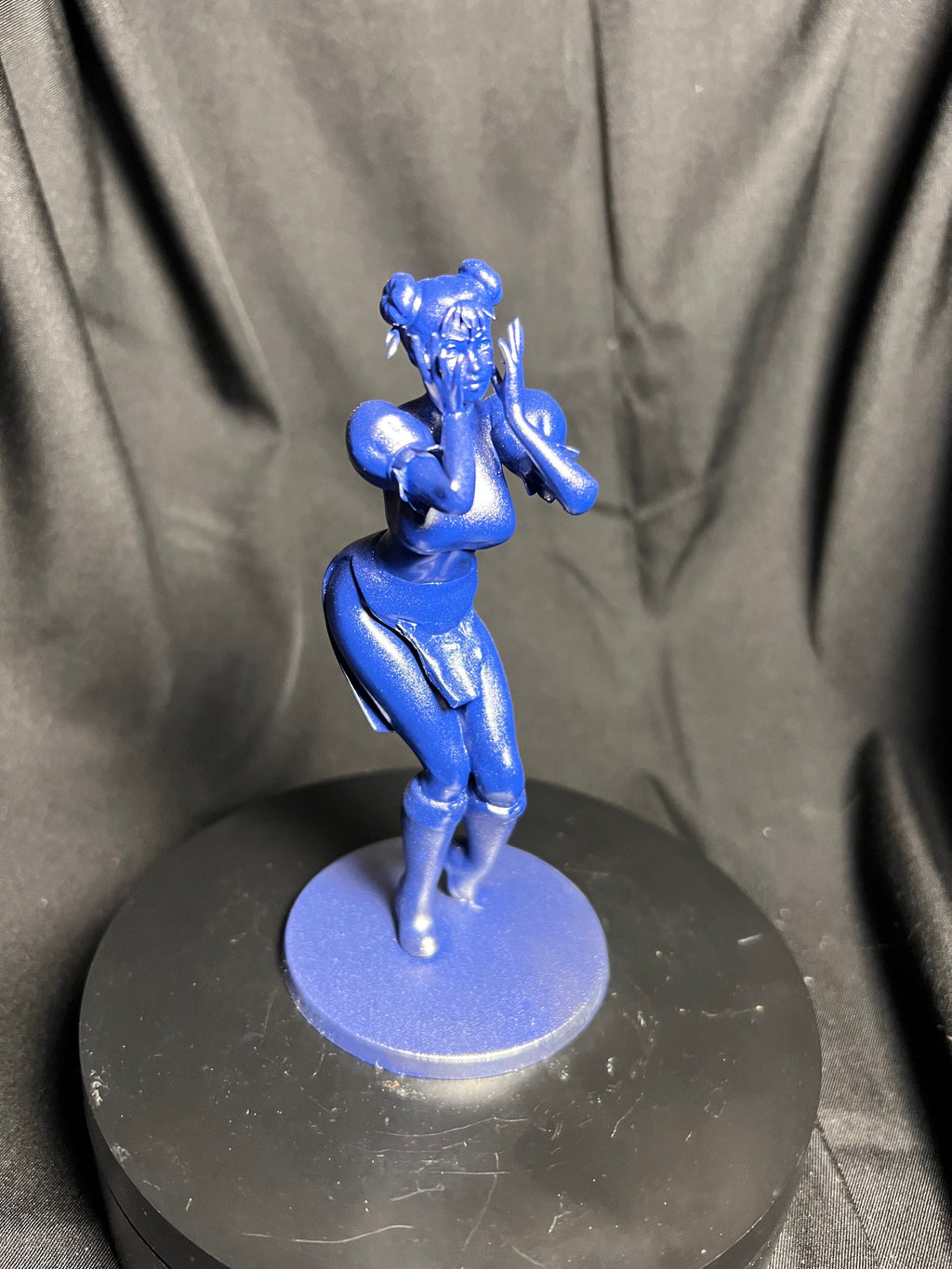 Chun-Li Figurine: 5" Unpainted Street Fighter Miniature