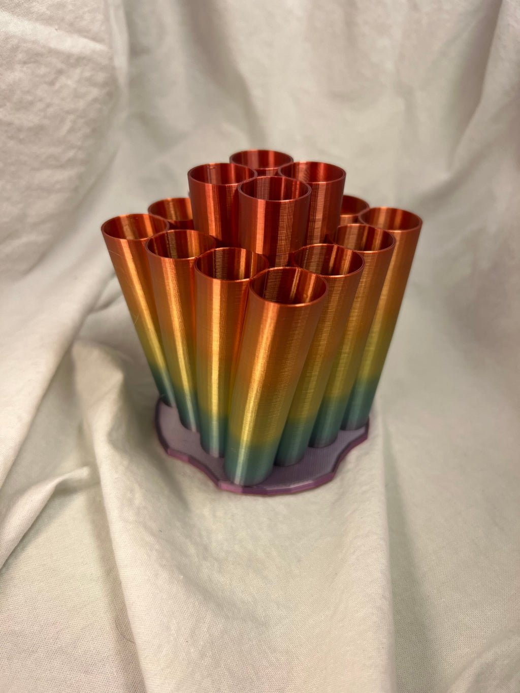 Tubular Multi-section Brush Holder
