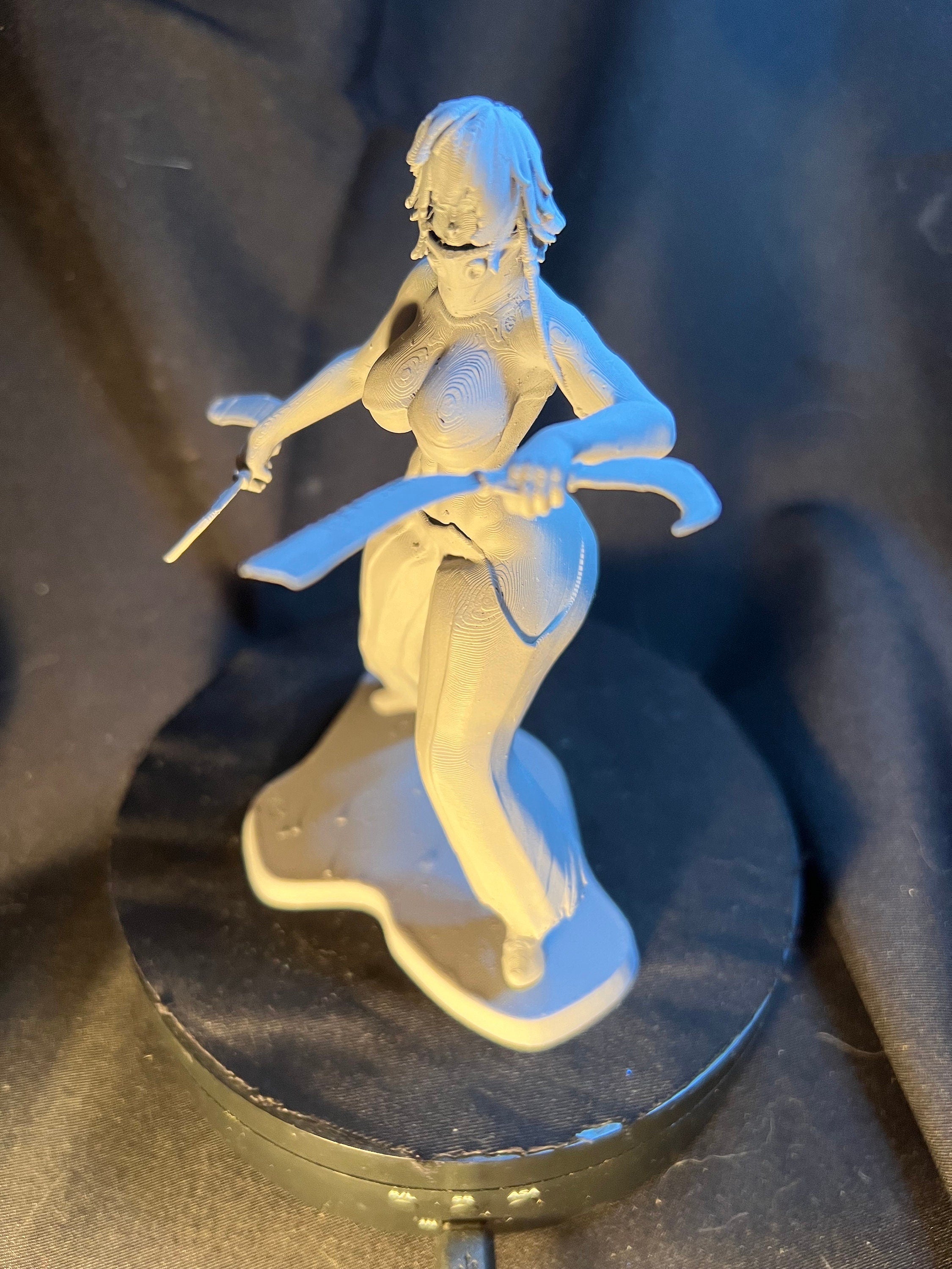 Thick Anime Fighter Figure / Woman Tia Harribel Figurine