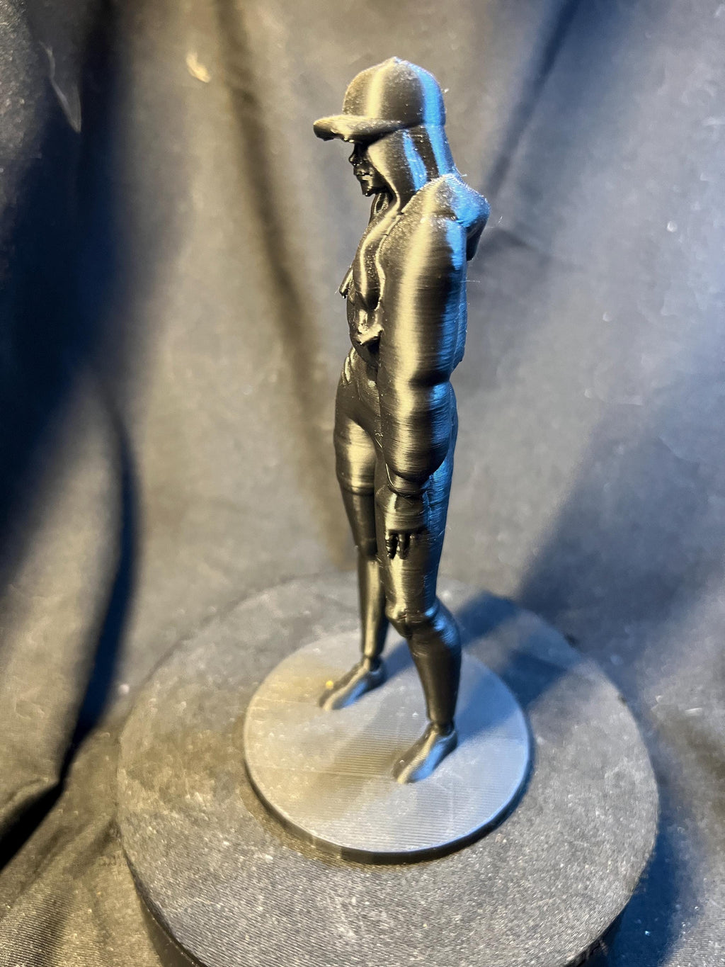 Sporty Girl Miniature Figure: Playful Athletic Character