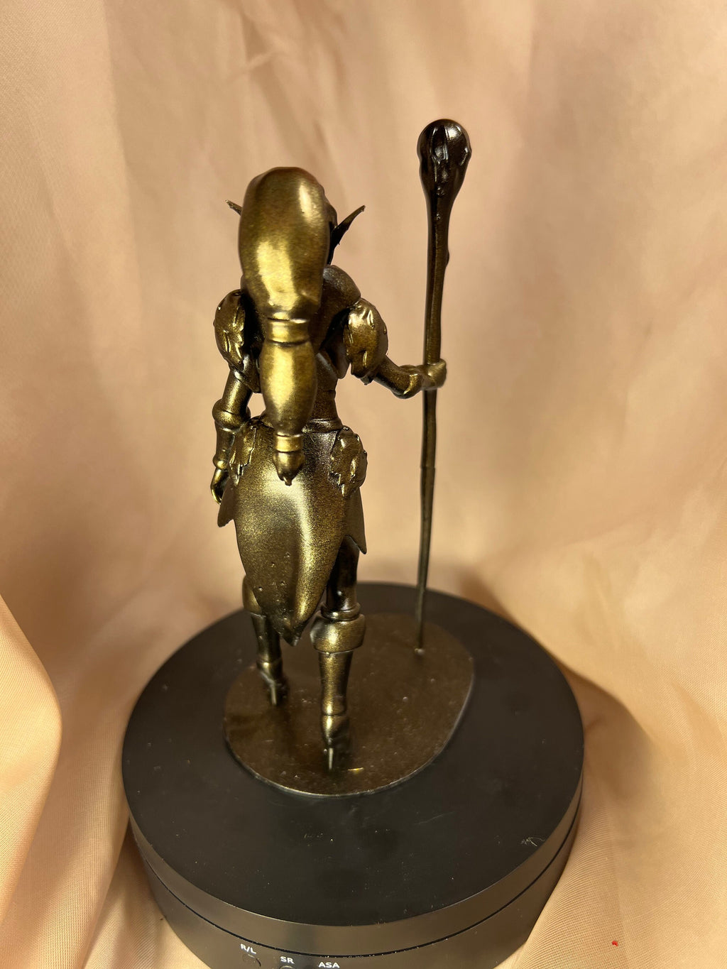Elf Mage Figure / Elven Wizard Woman Model