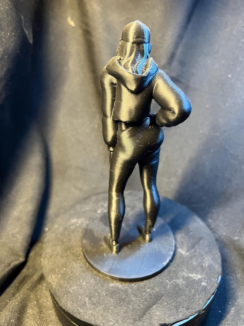 Sporty Girl Miniature Figure: Playful Athletic Character