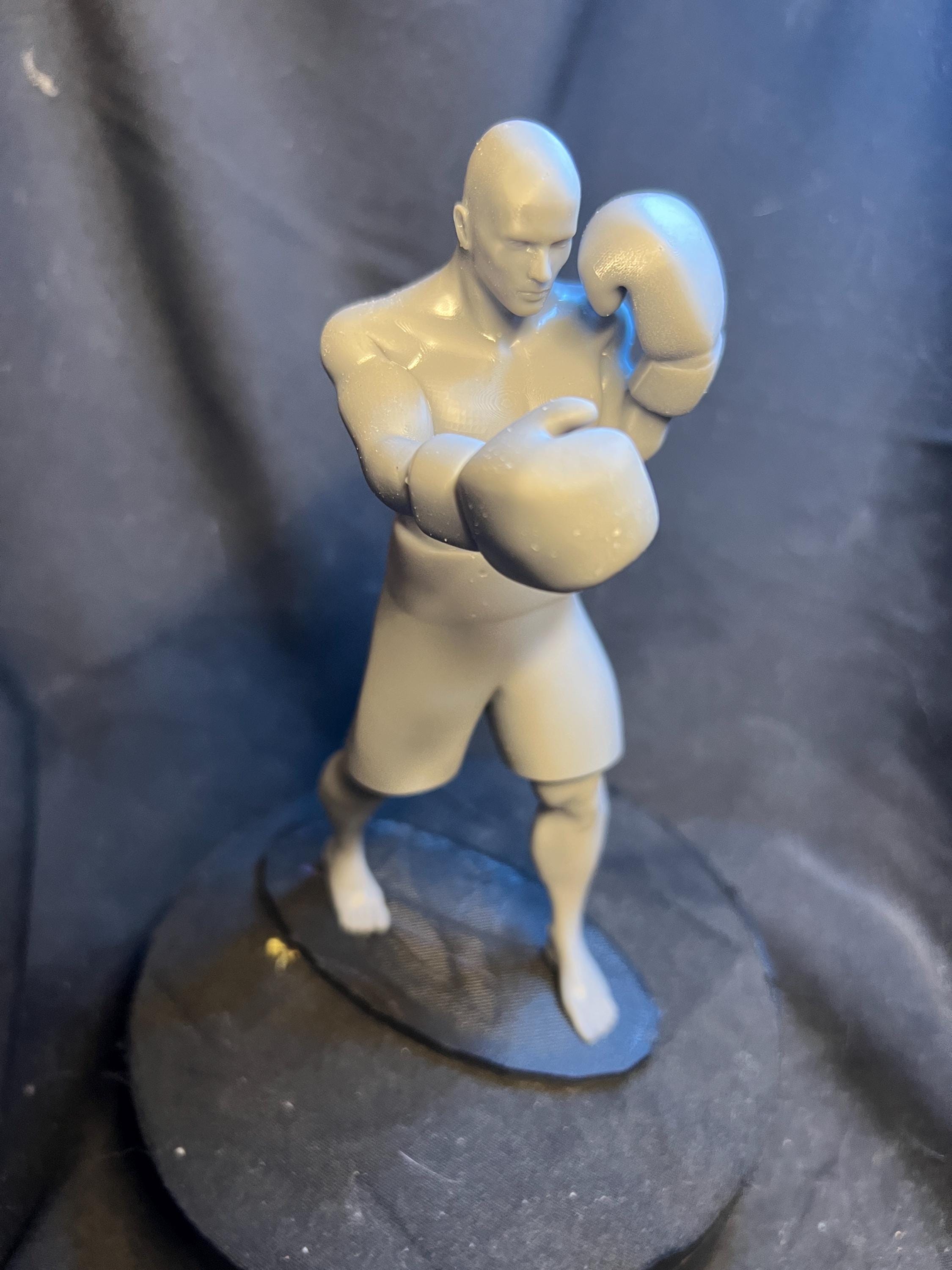 Male Boxer 6.5 inches / 170 mm tall