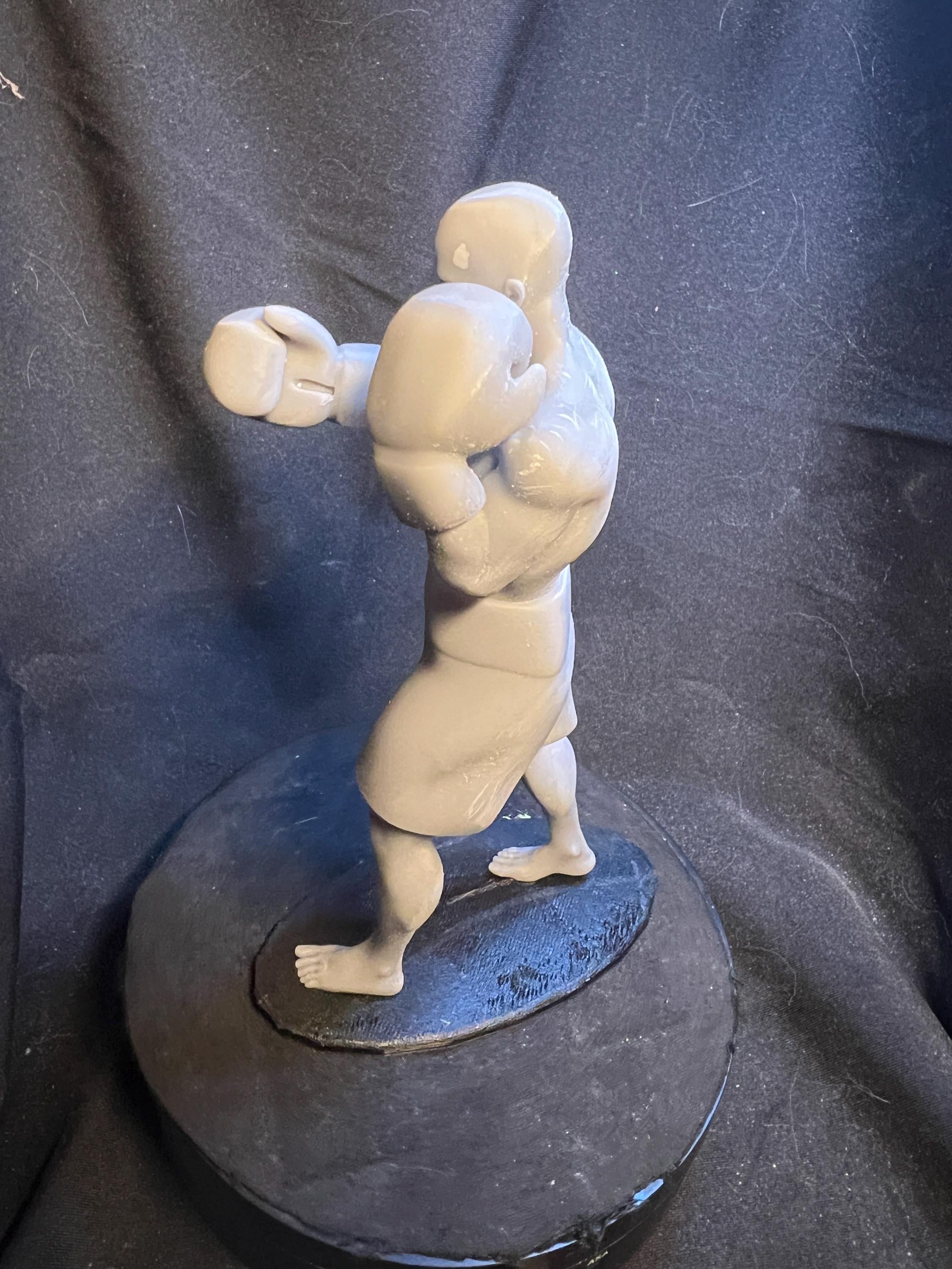 Male Boxer 6.5 inches / 170 mm tall